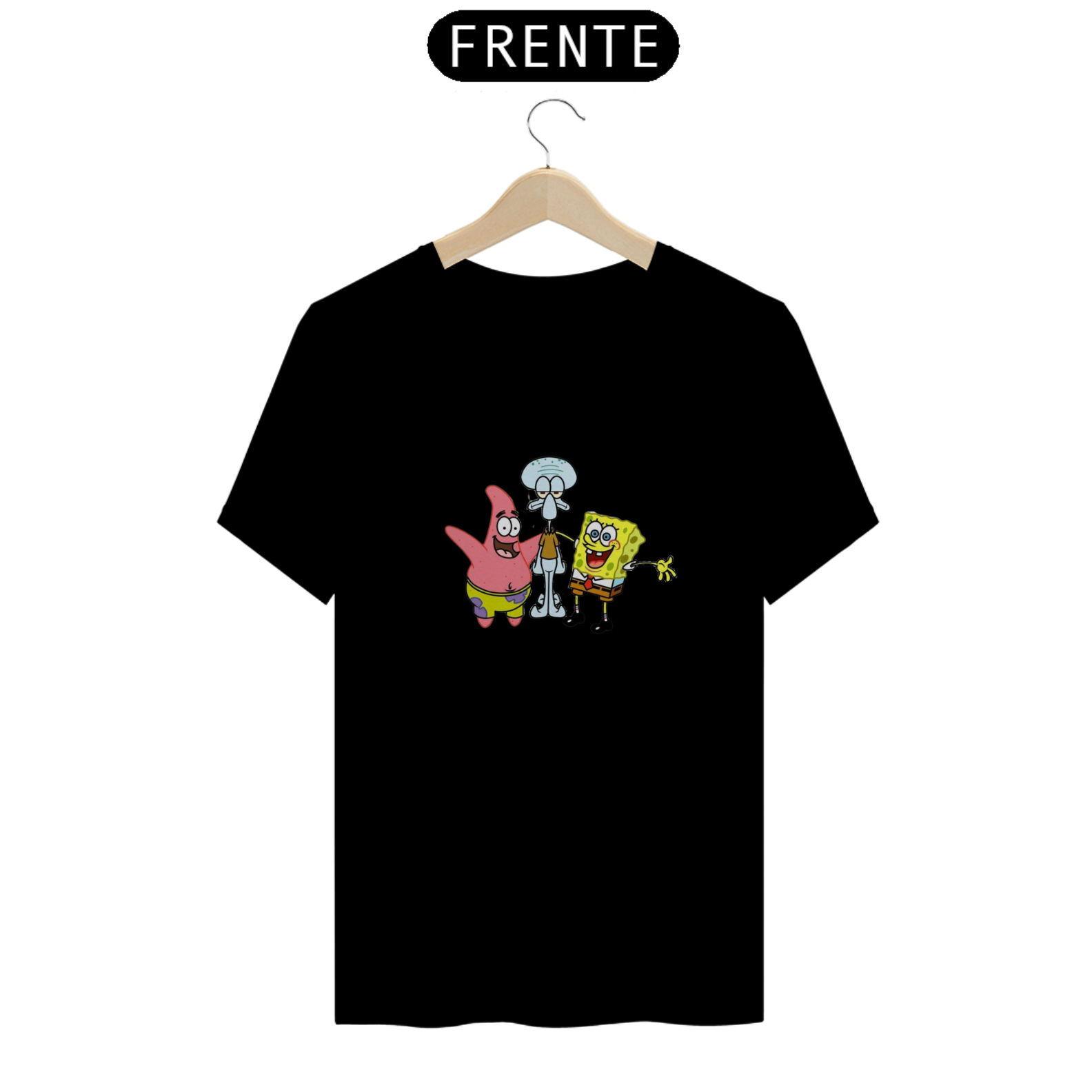Camiseta T-Shirt BOB ESPONJA TURMA