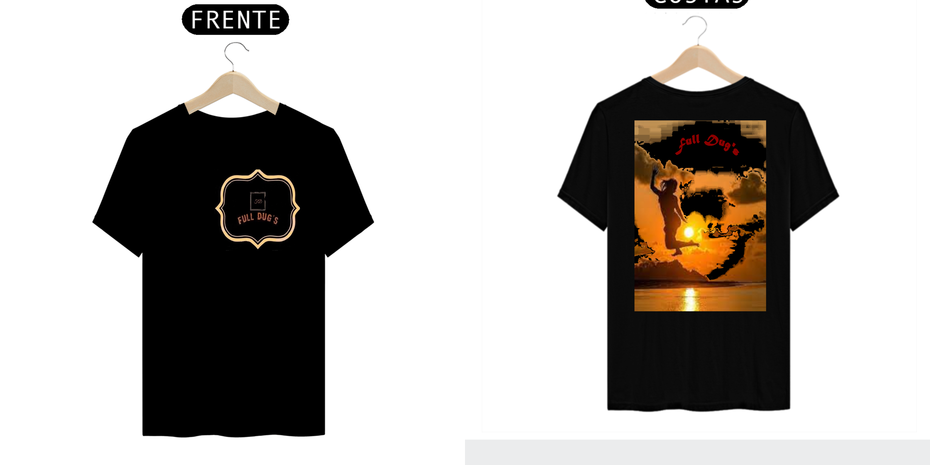 Nome do produto: Camiseta Full Dug\'s por do sol