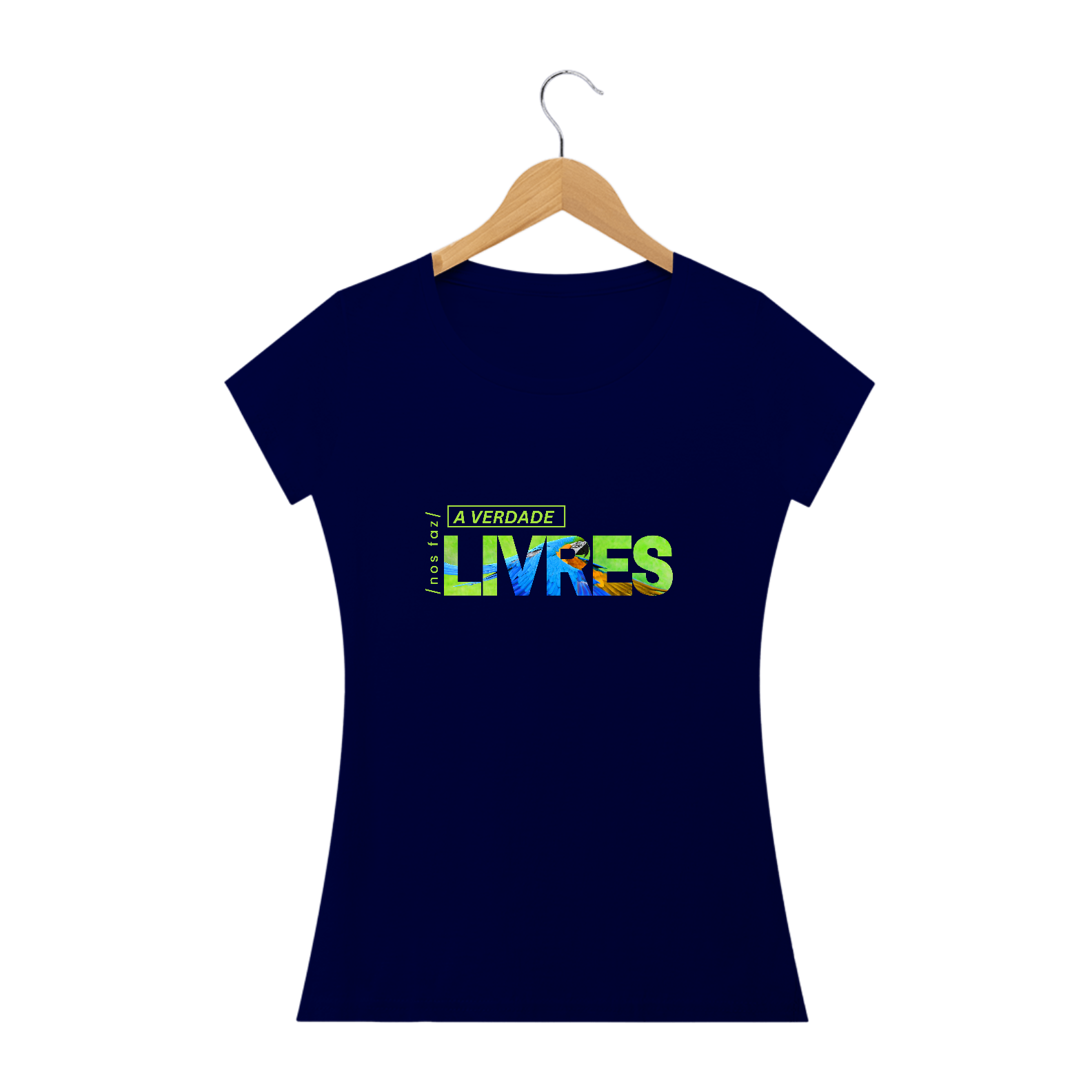 Camiseta Feminina Livres