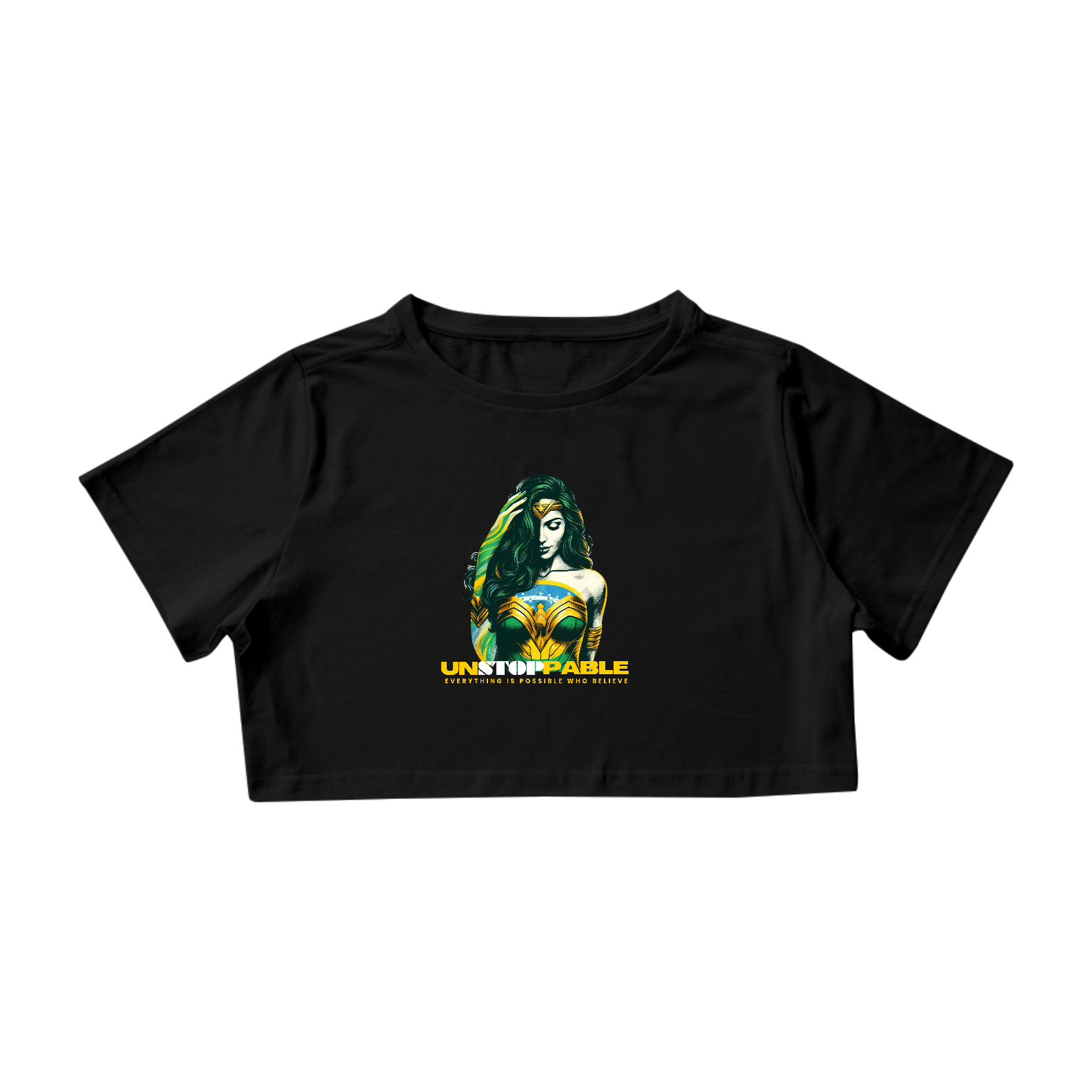 Nome do produto: Camisa Cropped Inparáveis