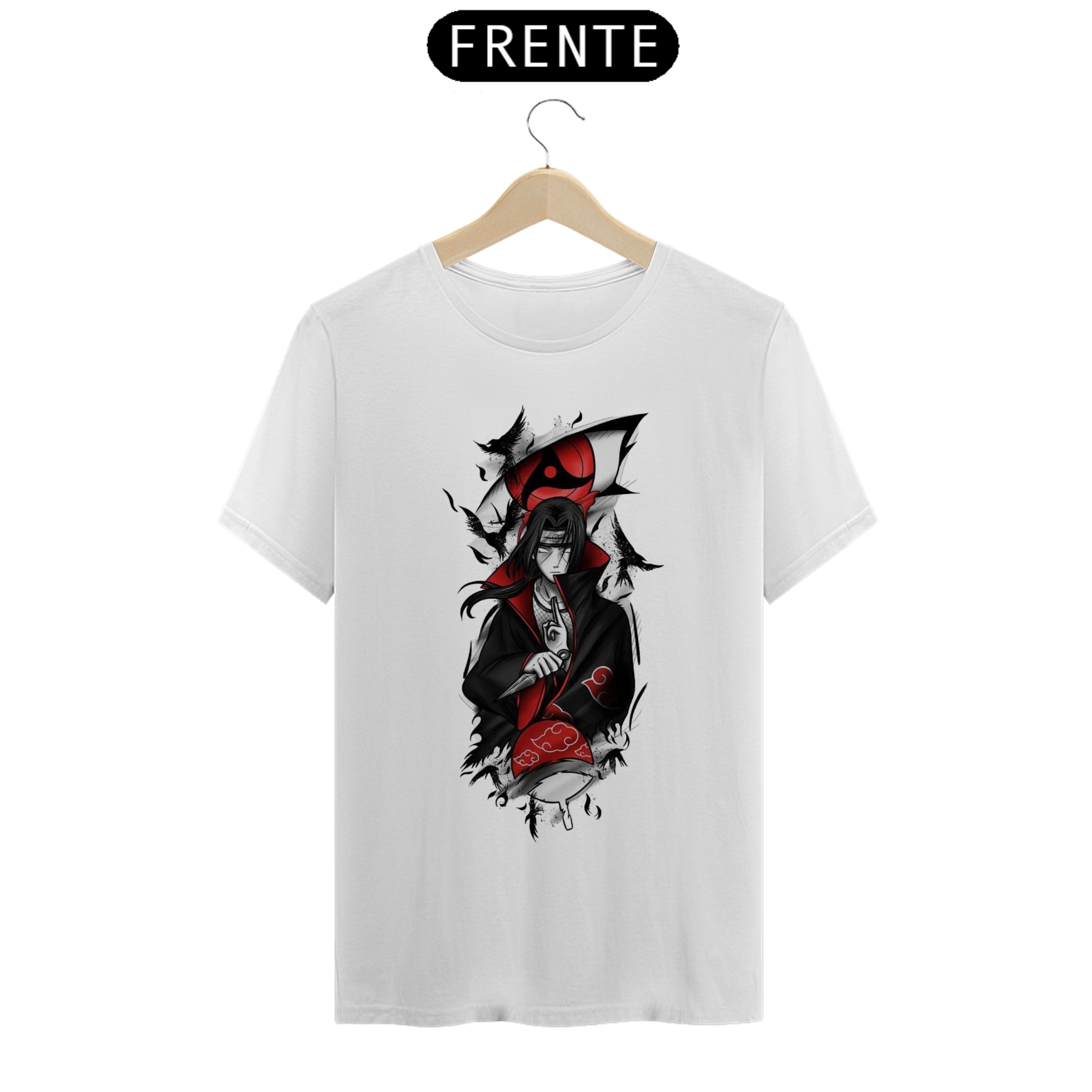 Camisa Quality Itachi Naruto - Tecido Premium