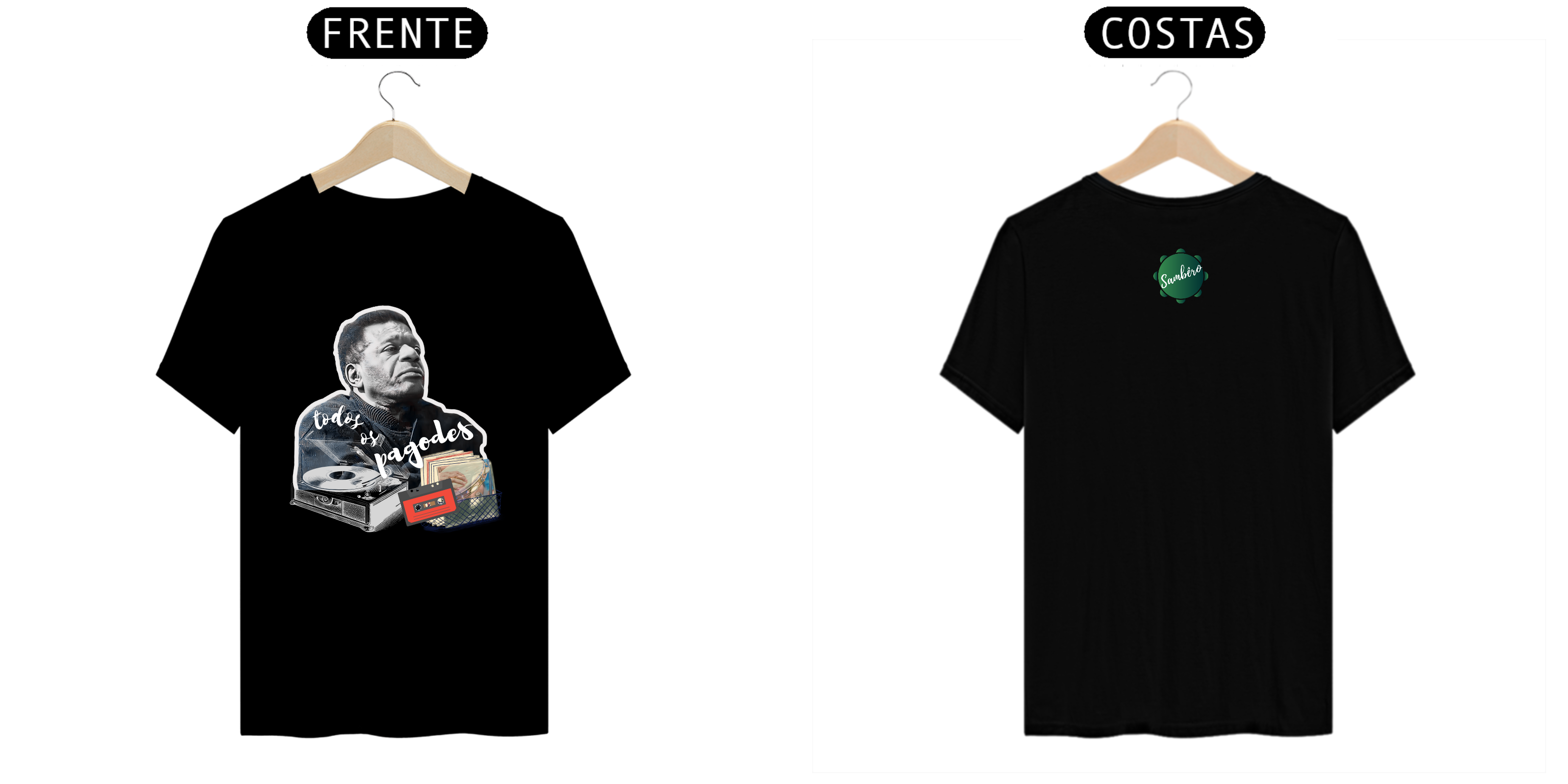 Camiseta Almir Guineto / todos os pagodes