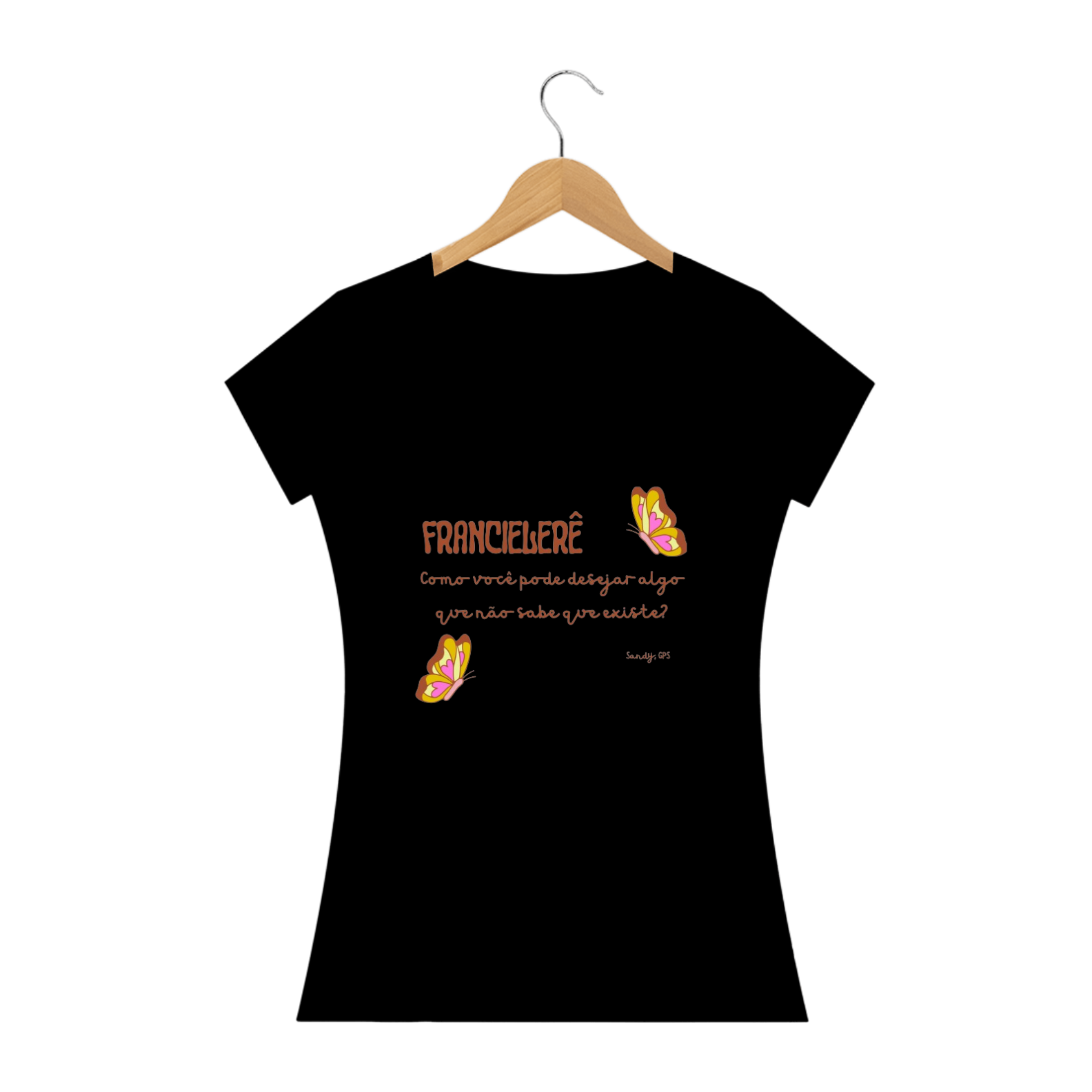 Camiseta Feminina Francielerê novo