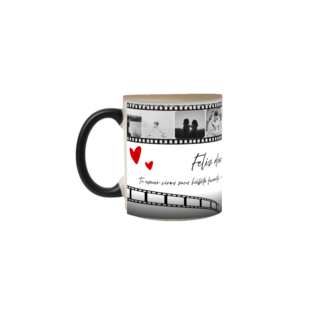 caneca fita fotografica