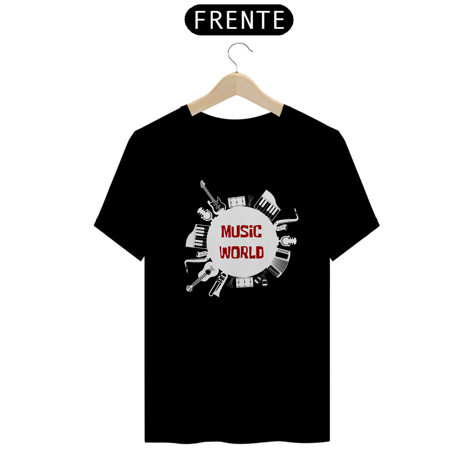 Camiseta Music World