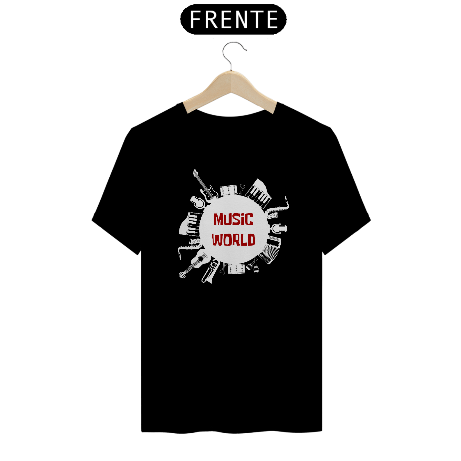 Camiseta Music World