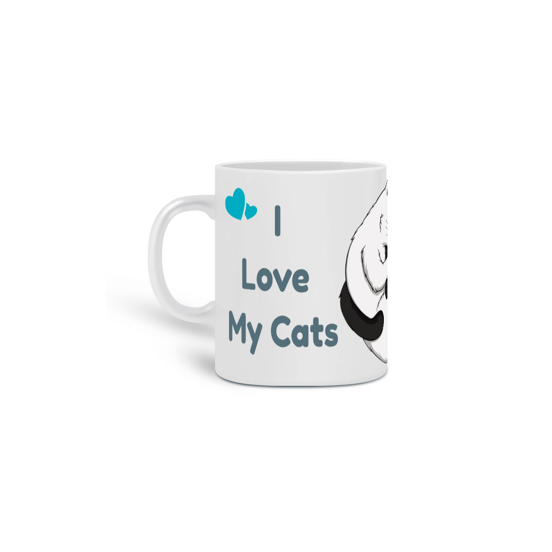Caneca love cat