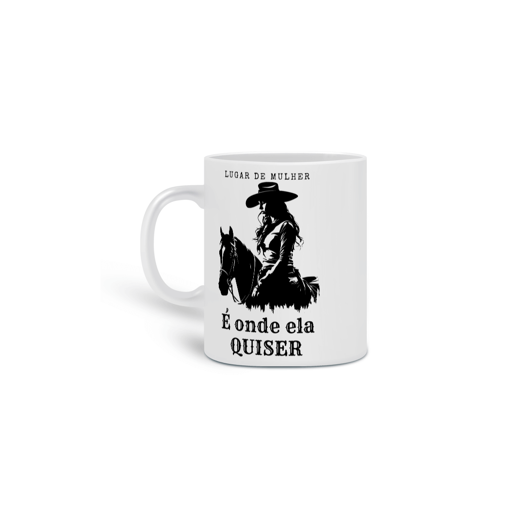 CANECA LUGAR DE MULHER
