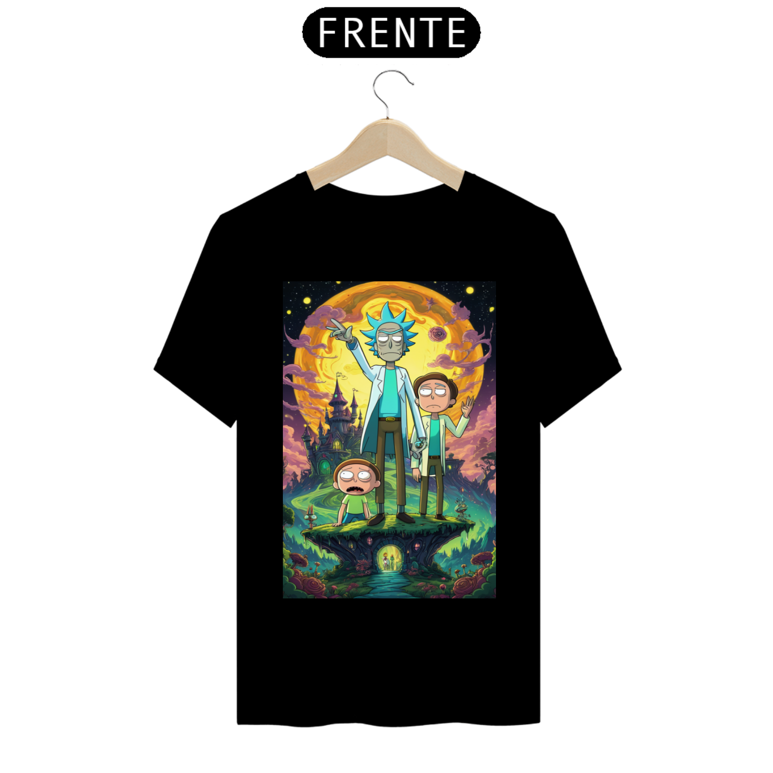Camisa Prime Rick e Morty Exclusiva