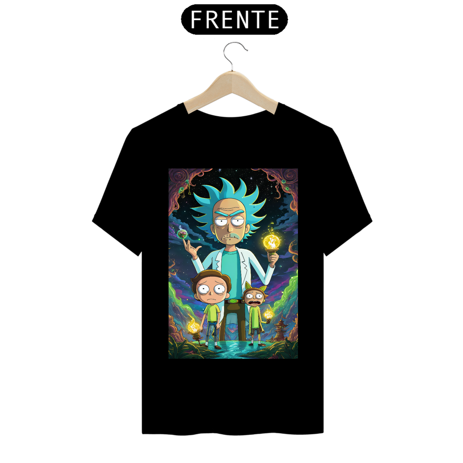 Camisa Prime Rick e Morty Exclusiva