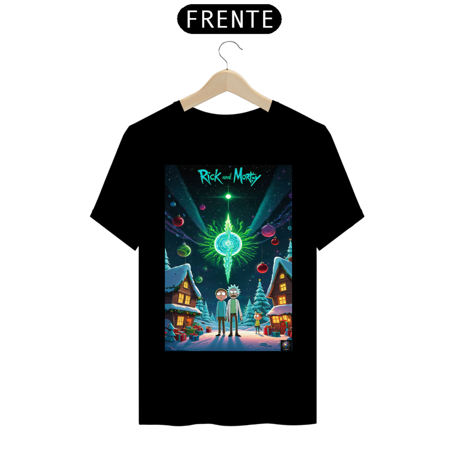 Camisa Prime Rick e Morty Exclusiva de Natal