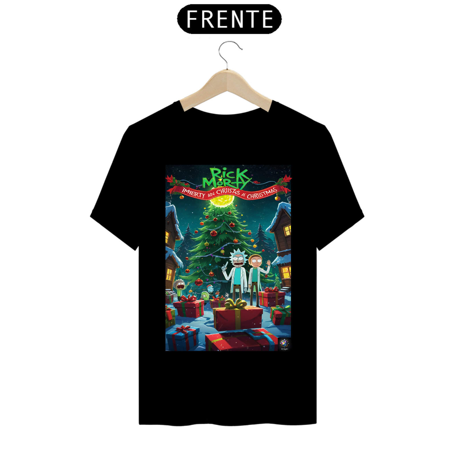 Camisa Prime Rick e Morty Exclusiva de Natal