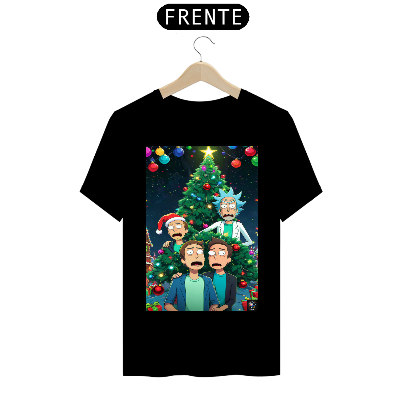 Camisa Prime Rick e Morty Exclusiva de Natal
