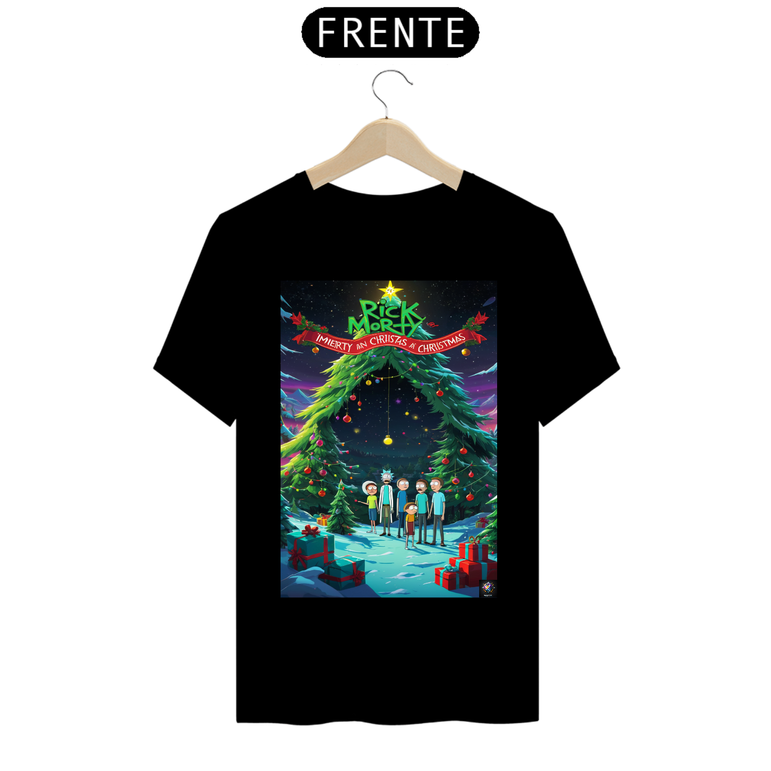Camisa Prime Rick e Morty Exclusiva de Natal