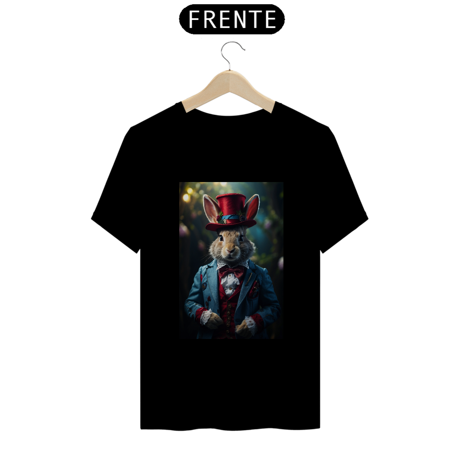 Nome do produto  RABBIT HATTER -  T-SHIRT QUALITY