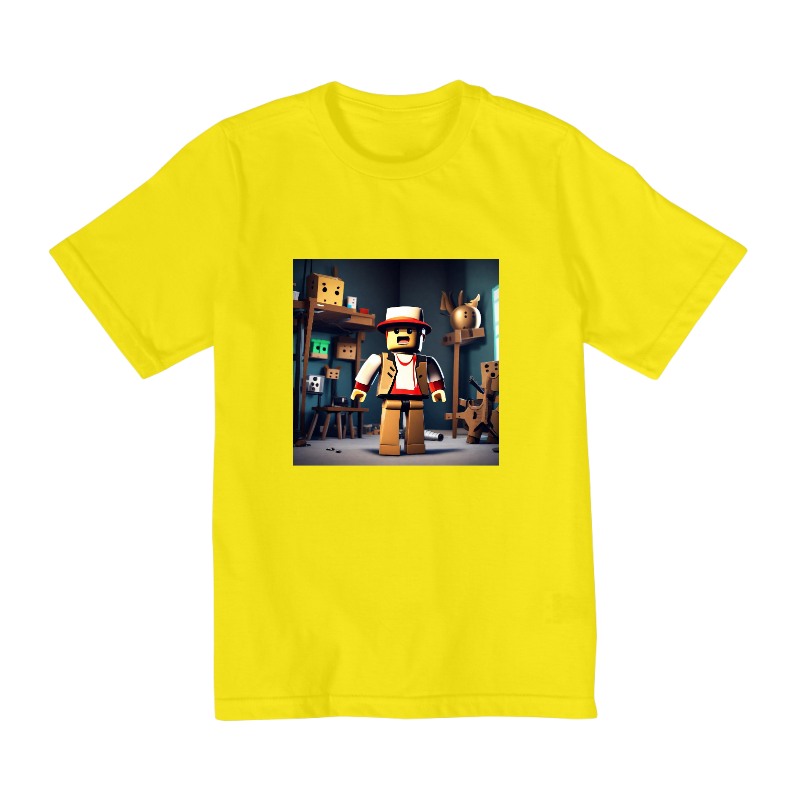 Camiseta Infantil Quality ( 10 a 14 anos ) Roblox