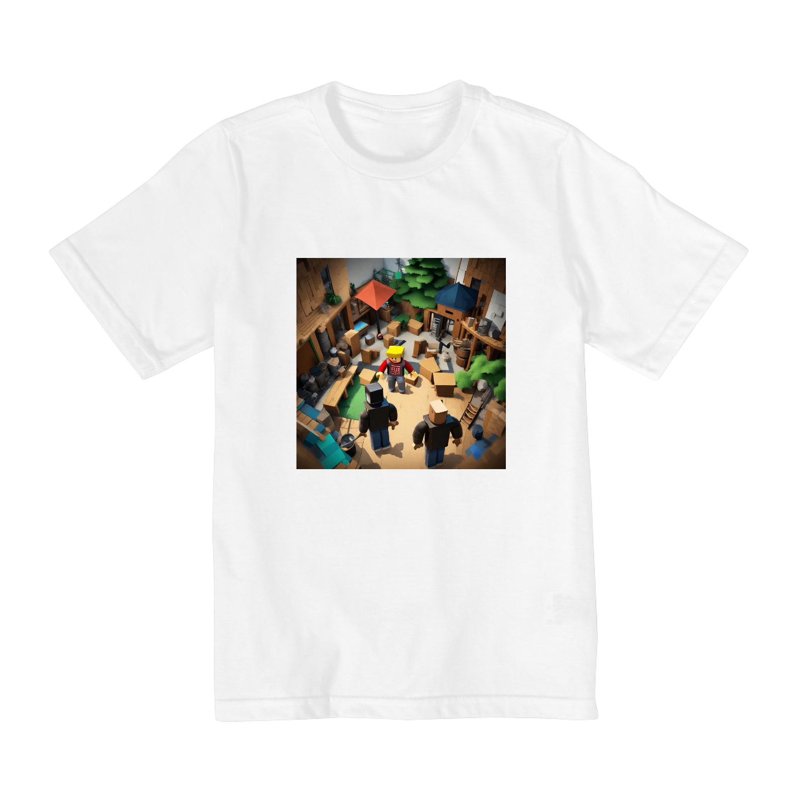 Camiseta Quality Infantil ( 2 a 8 Anos ) Roblox
