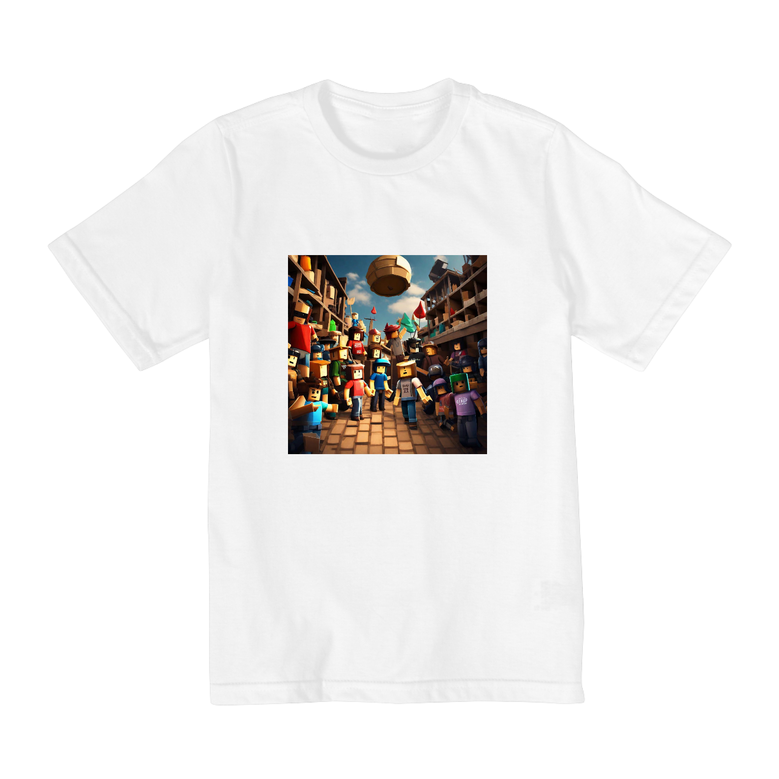 Camiseta Infantil Quality ( 10 a 14 anos ) Roblox