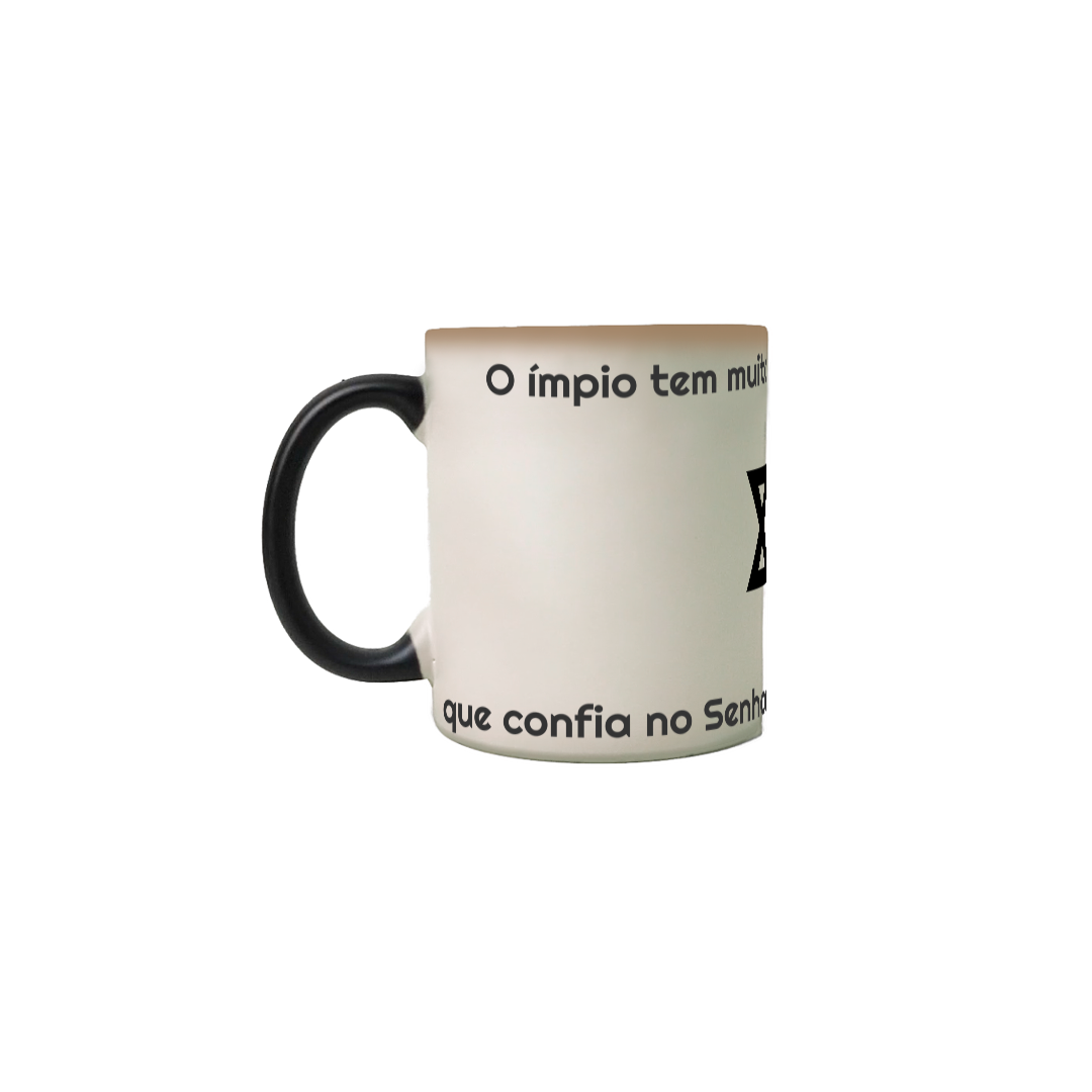 Caneca Personaliza Que muda Quando Aumenta a Temperatura