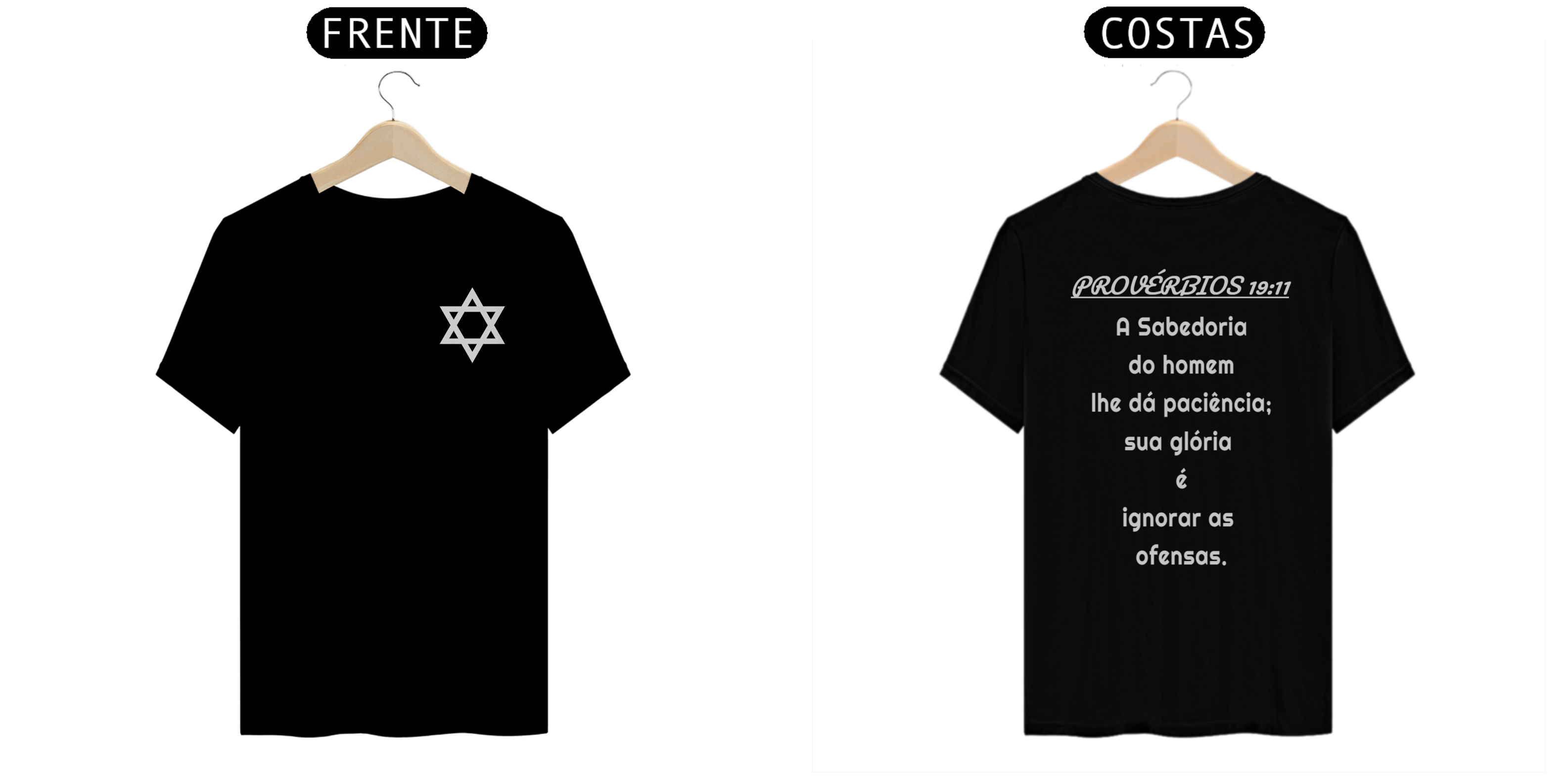 Camiseta Casual T-shirt Classic ( Moda Gospel )