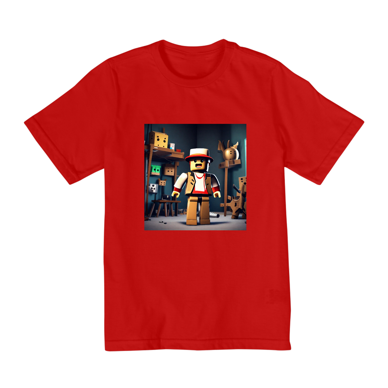 Camiseta Quality Infantil ( 2 a 8 Anos ) Roblox