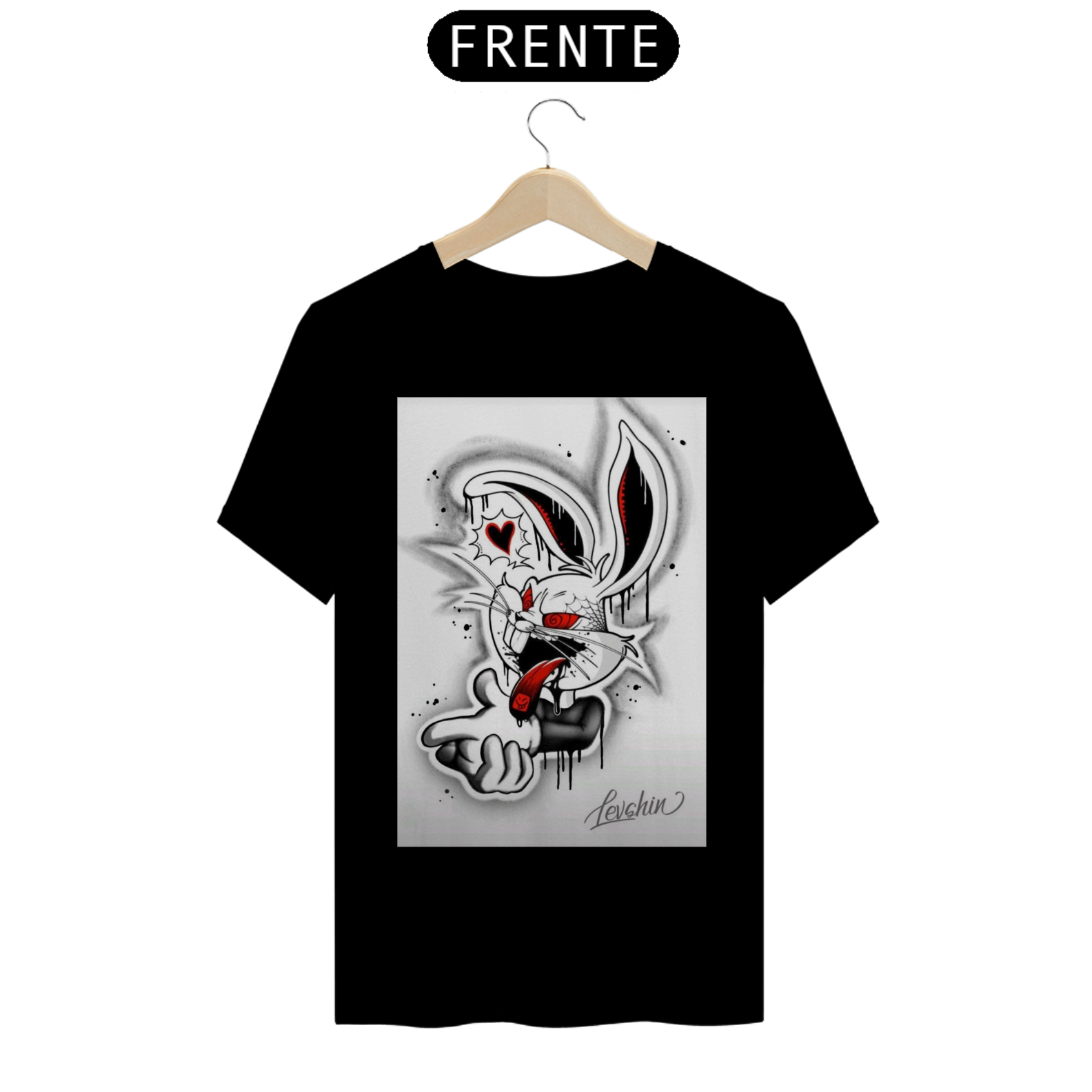 Nome do produto  Camiseta coelho neto 