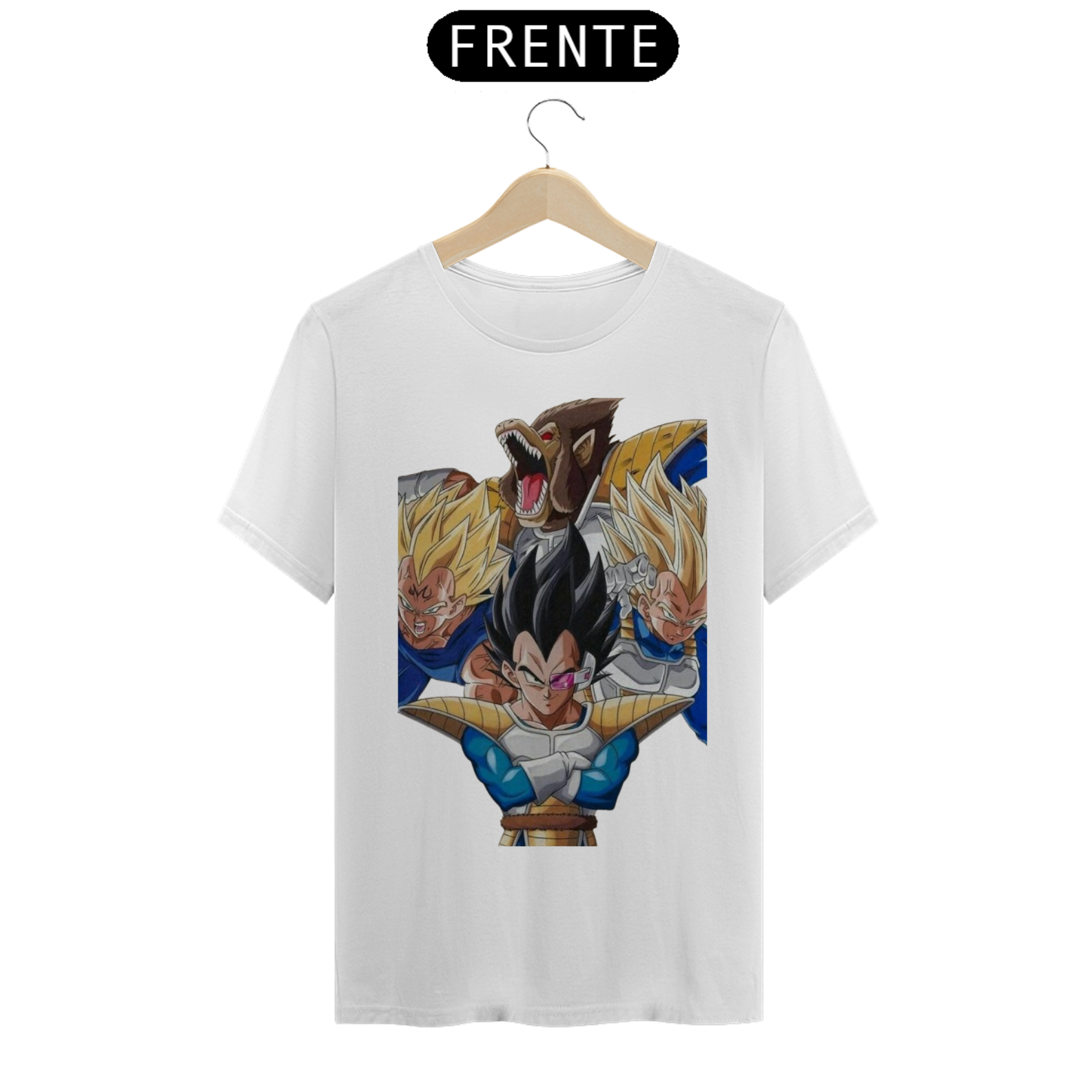 Camiseta Vegeta Fases