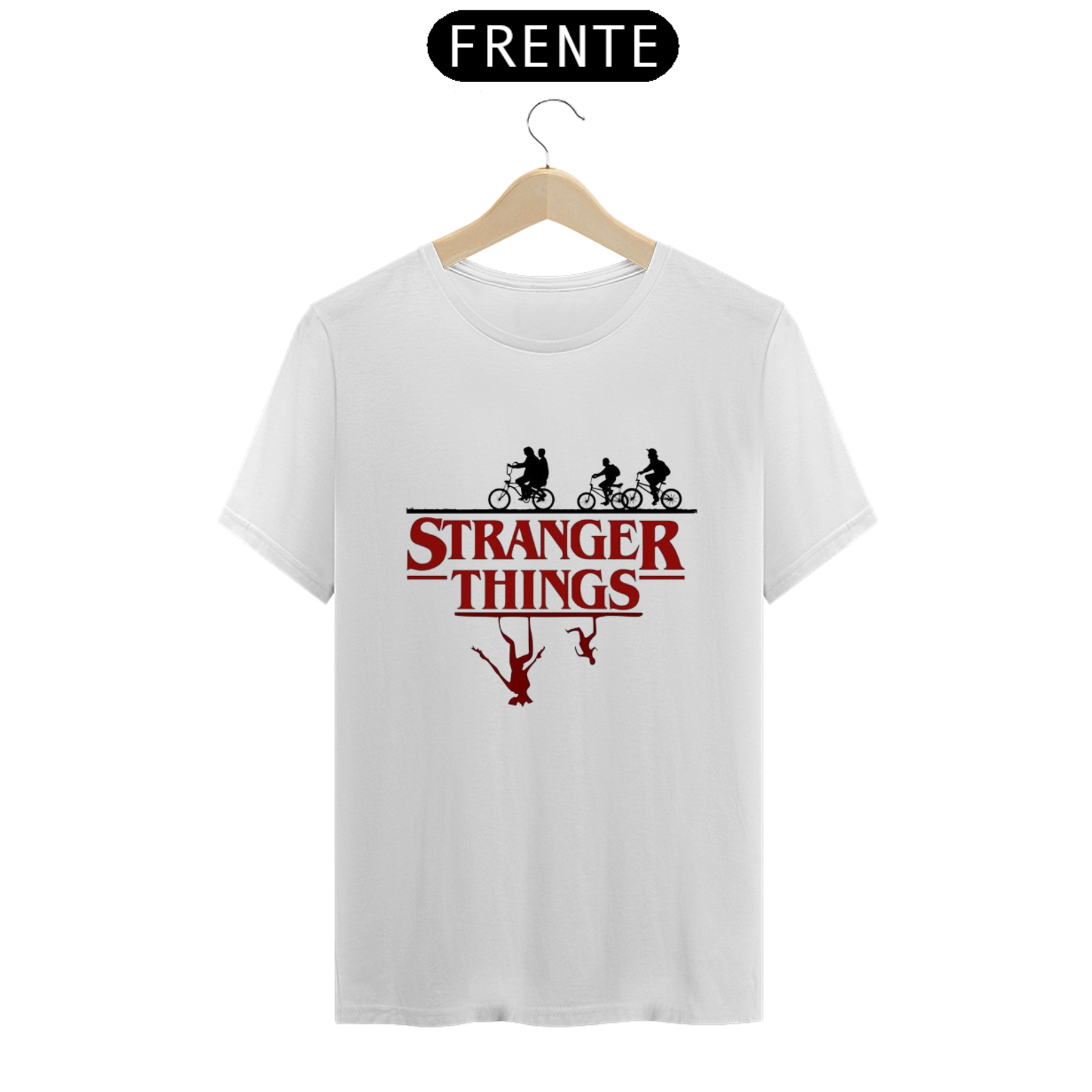 Camiseta Stranger Things Bike Logo