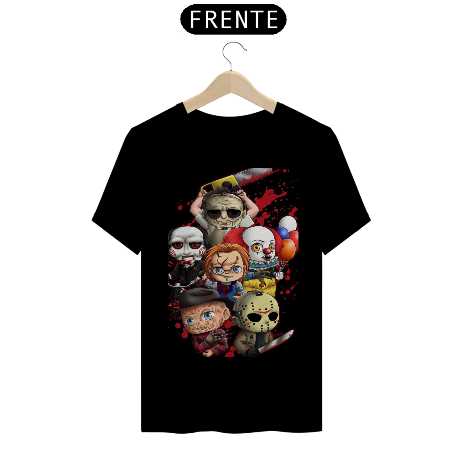 Camiseta Halloween Icones