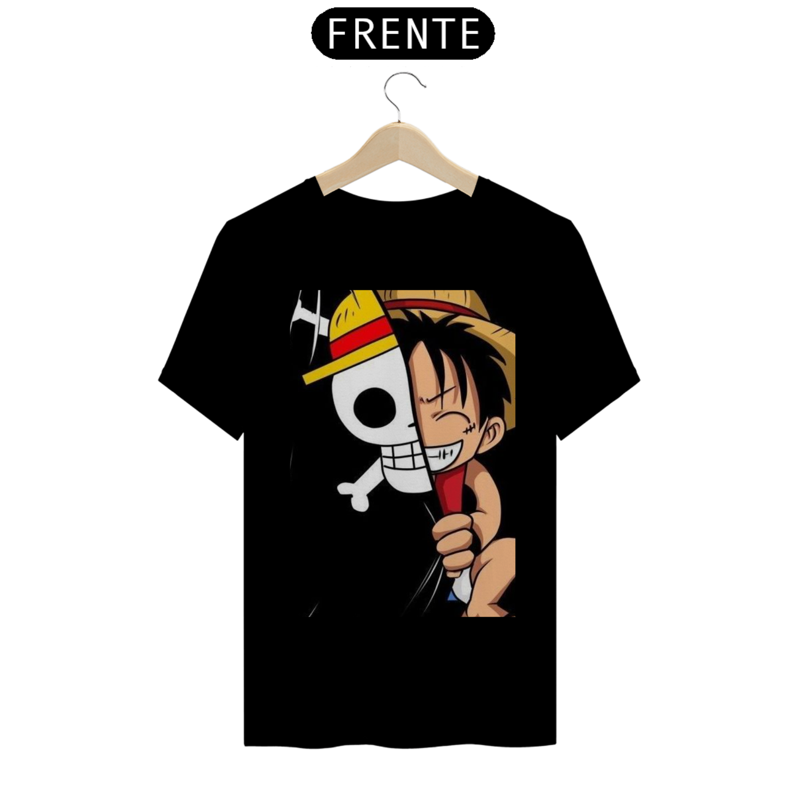 Camiseta Luffy Caveira