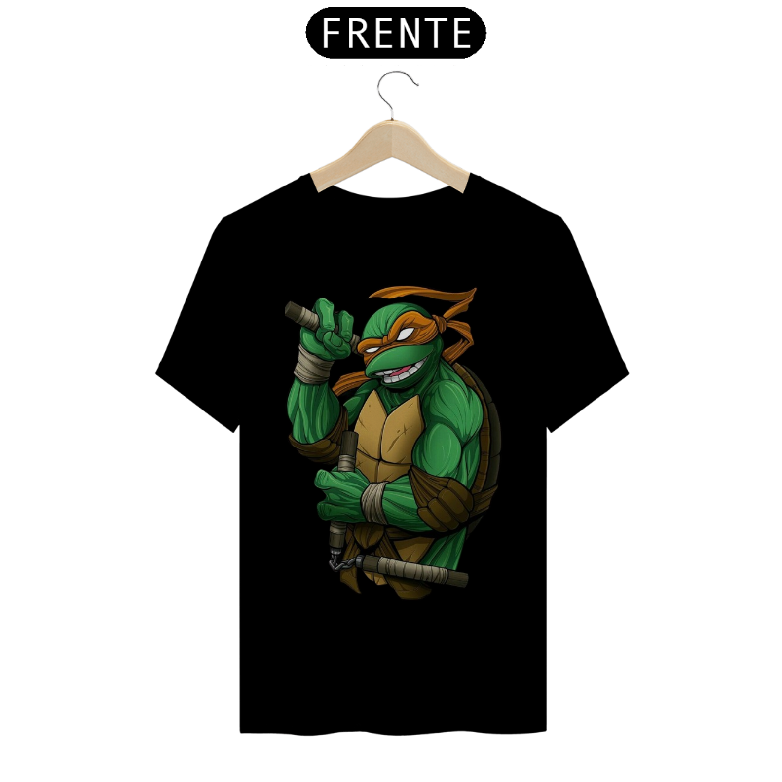 Camiseta Turtle Orange