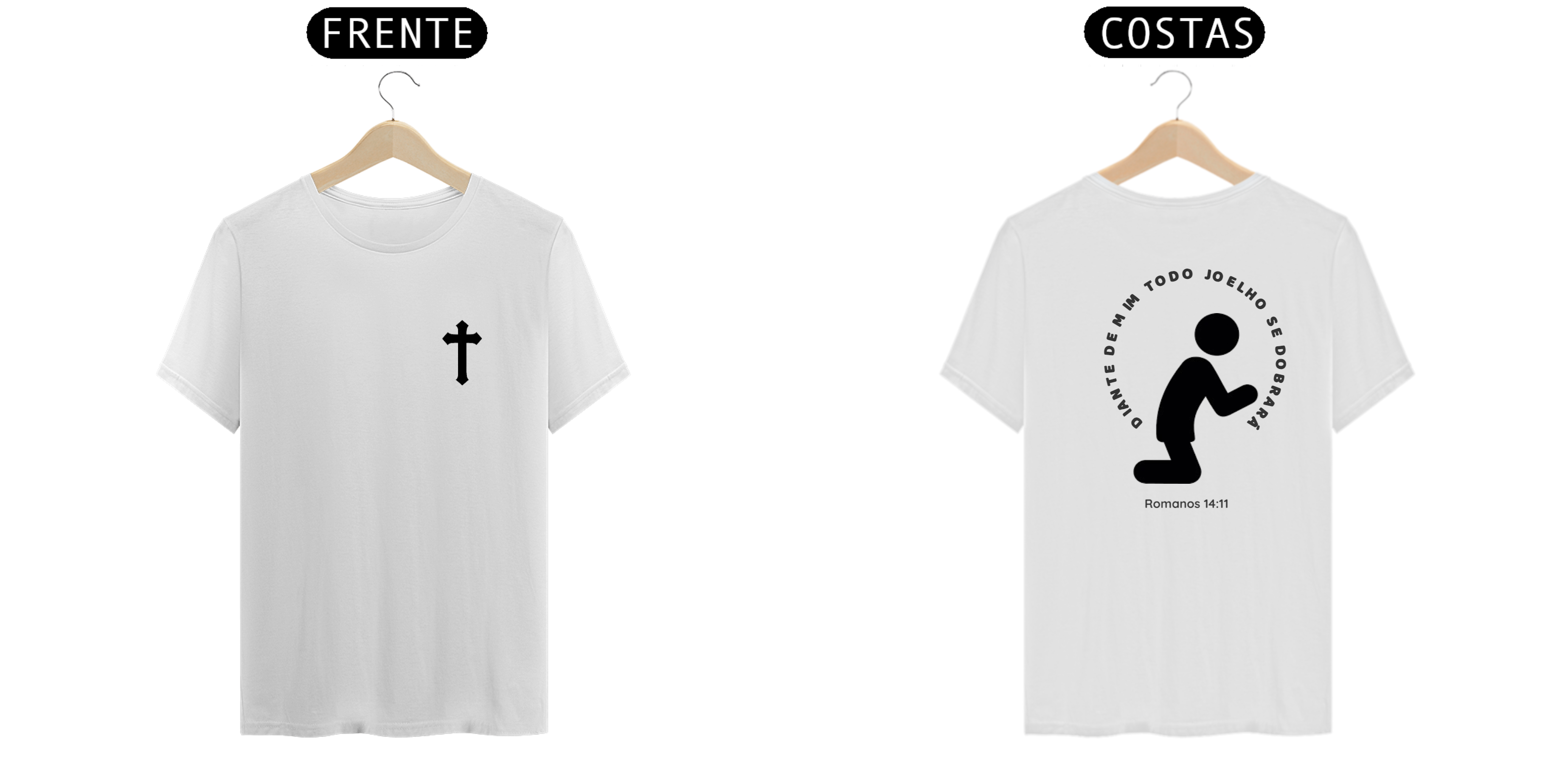 Nome do produto: camisa crista Romanos 14:11