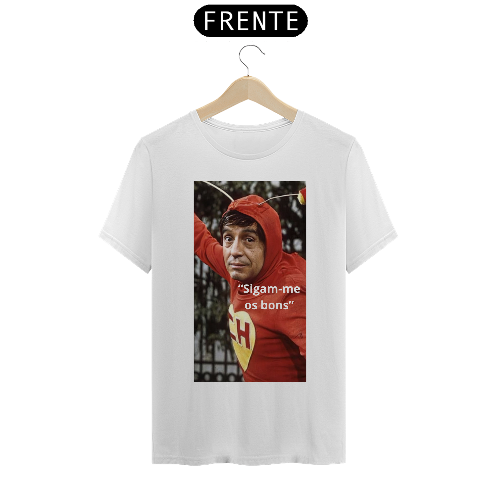 Nome do produto: Camiseta Chapolin Colorado