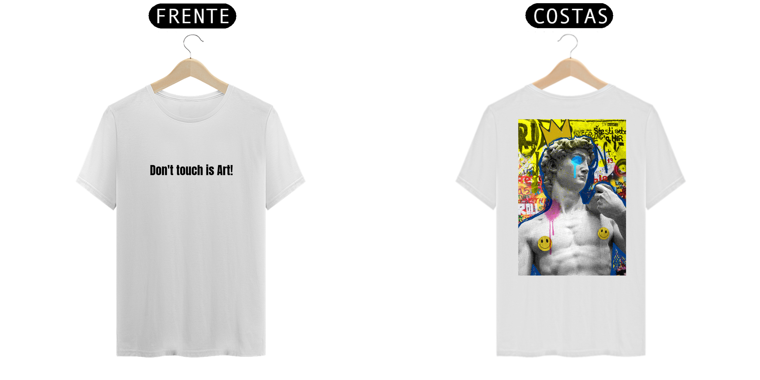 Don't touch is Art! - Davi Michelangelo Branca