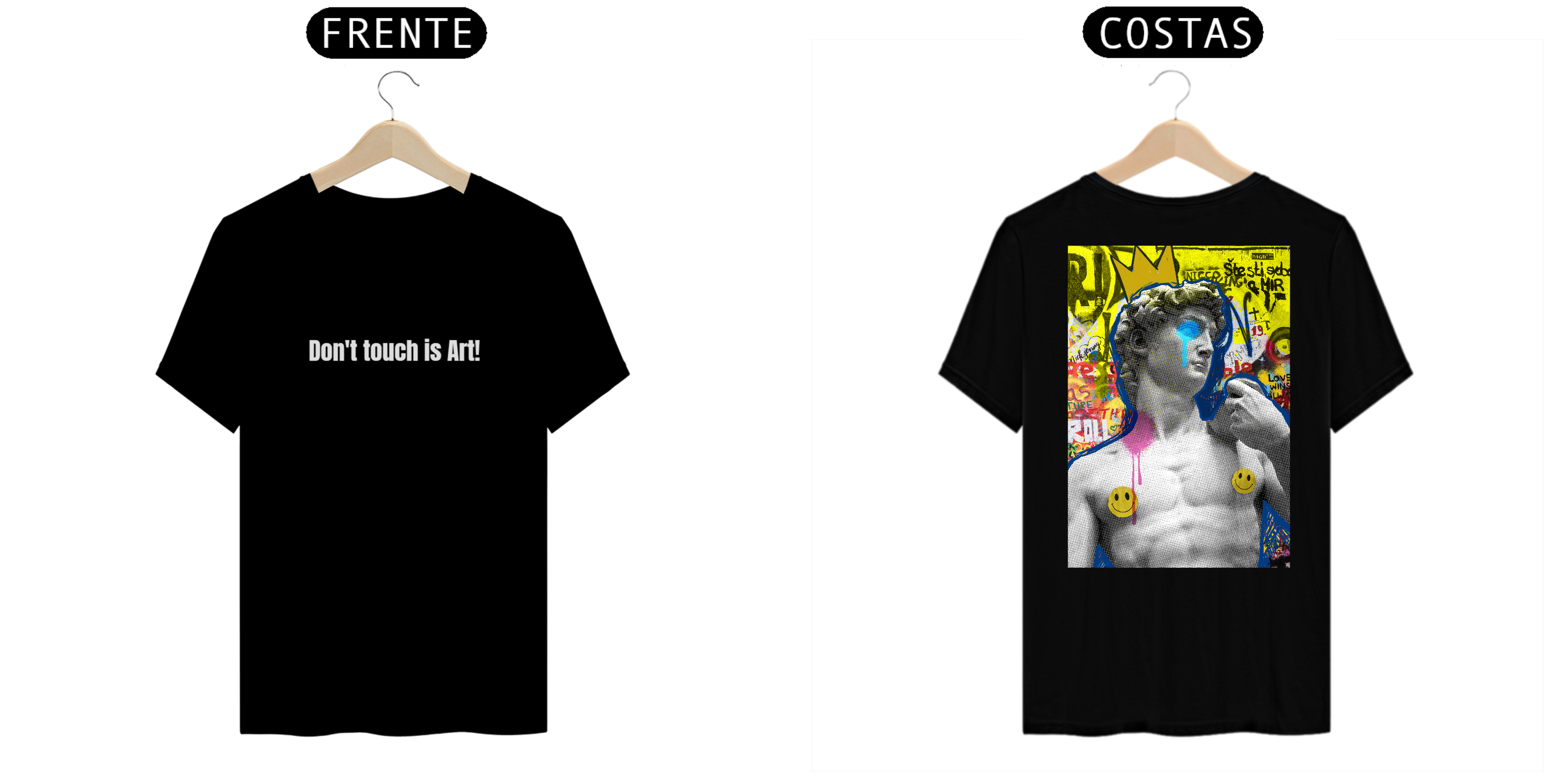 Don't touch is Art! - Davi Michelangelo Preta