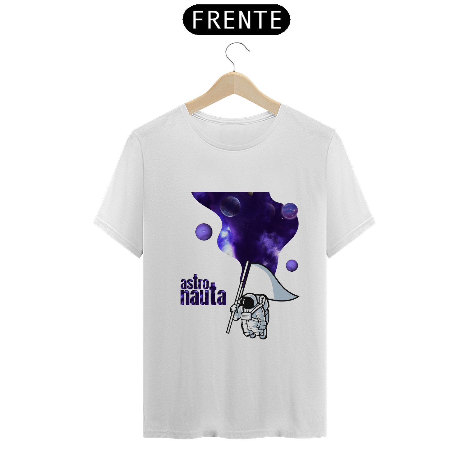 Camisa T-shirt astronauta 