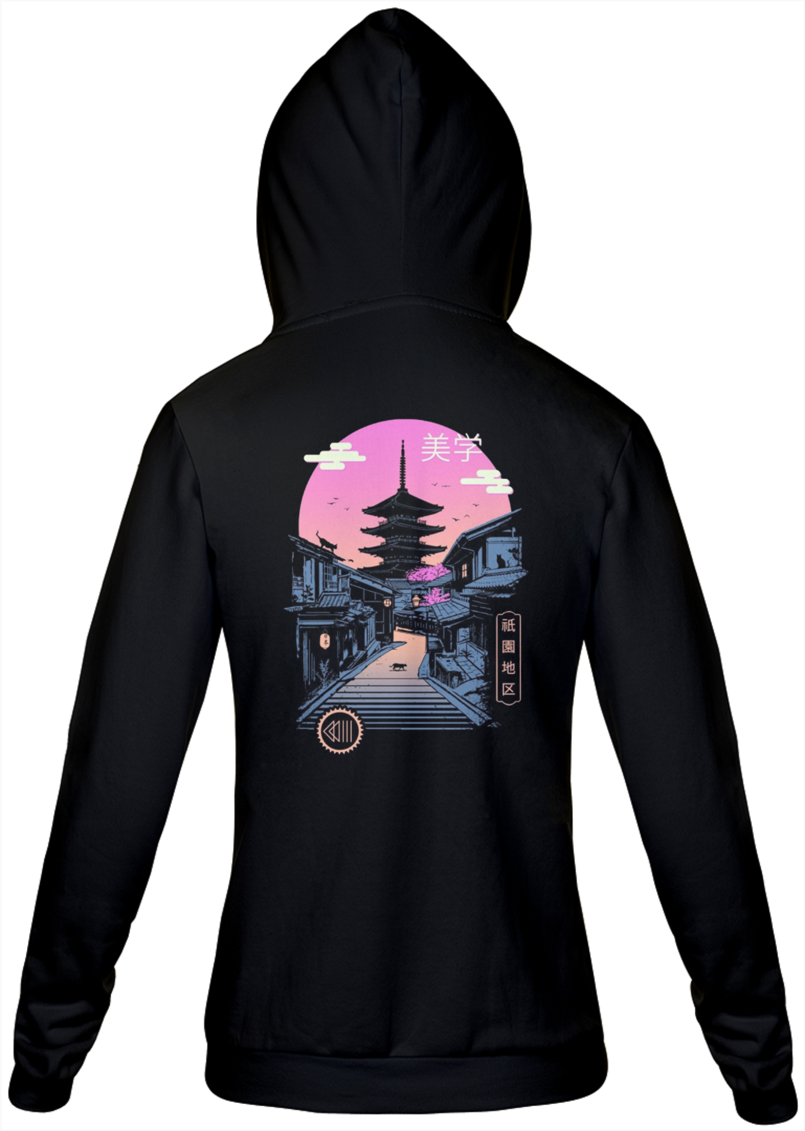 Moletom com zíper unissex 