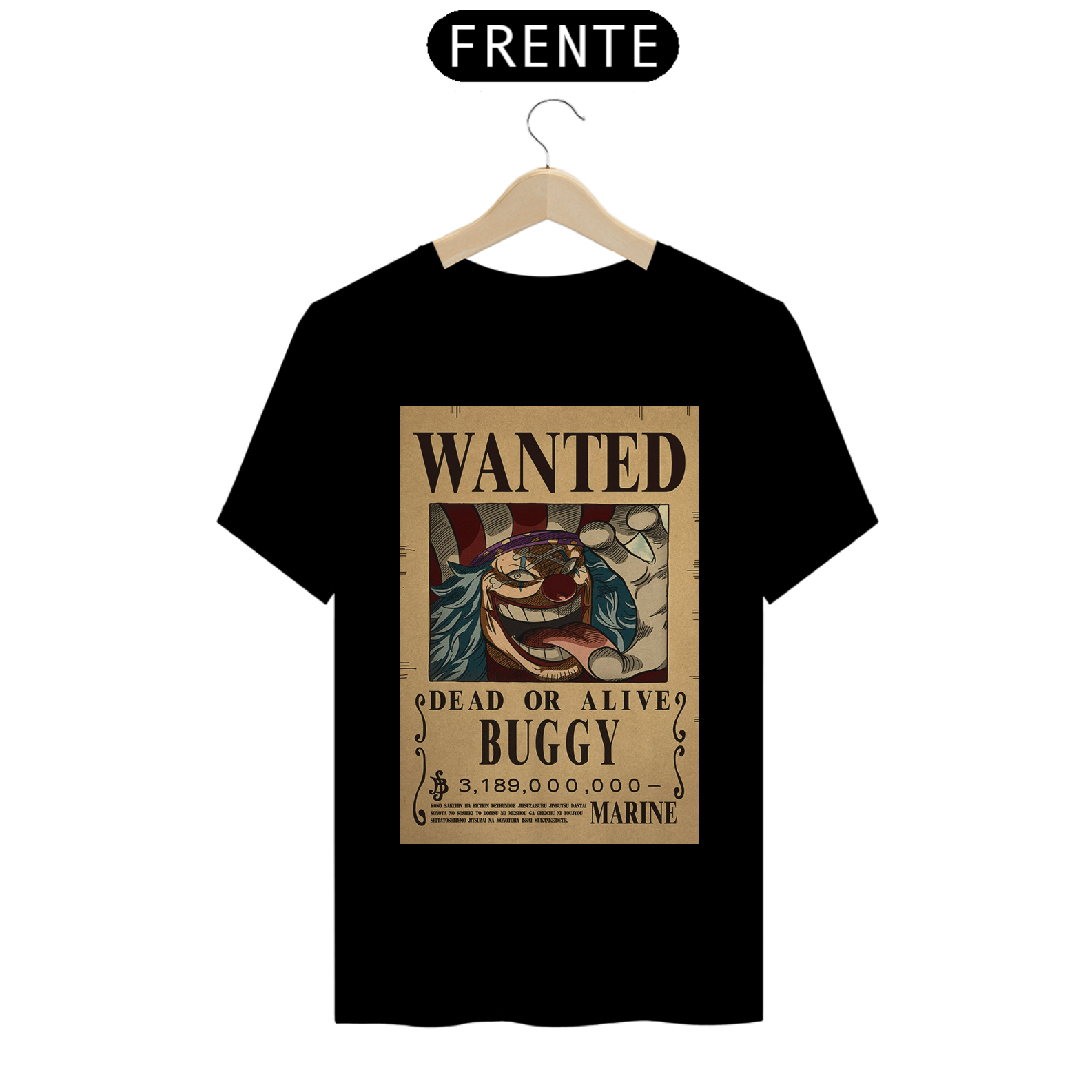 Camiseta Buggy / one peace