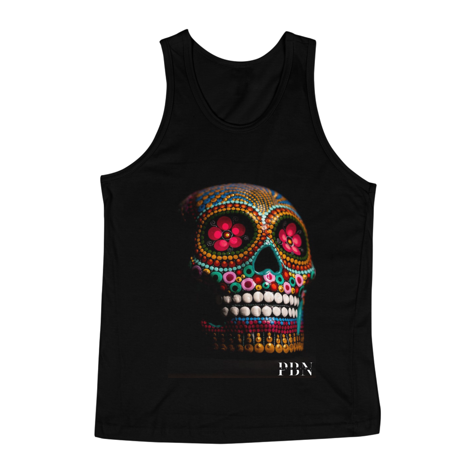 regata caveira mexicana