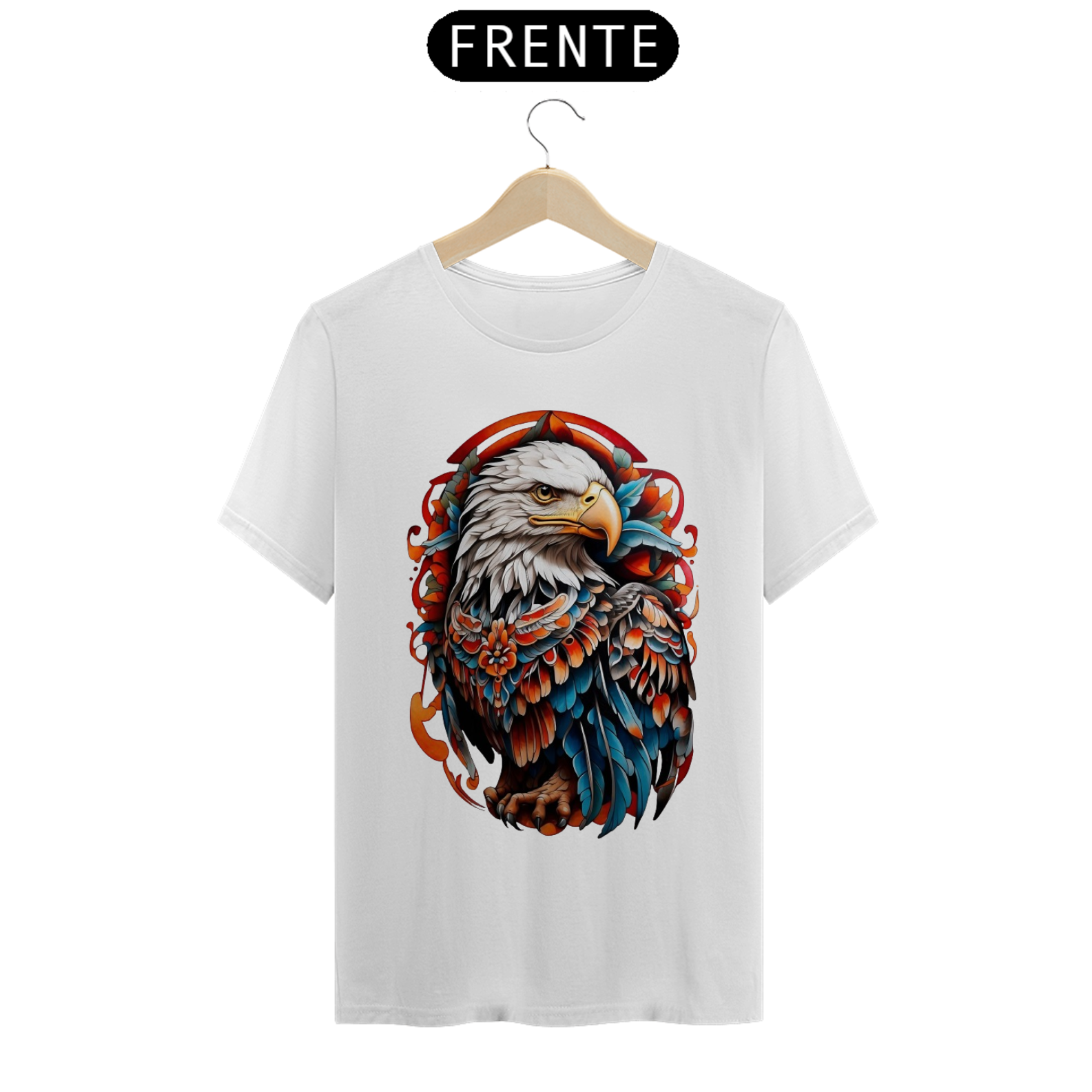 Camiseta Águia Aquarela