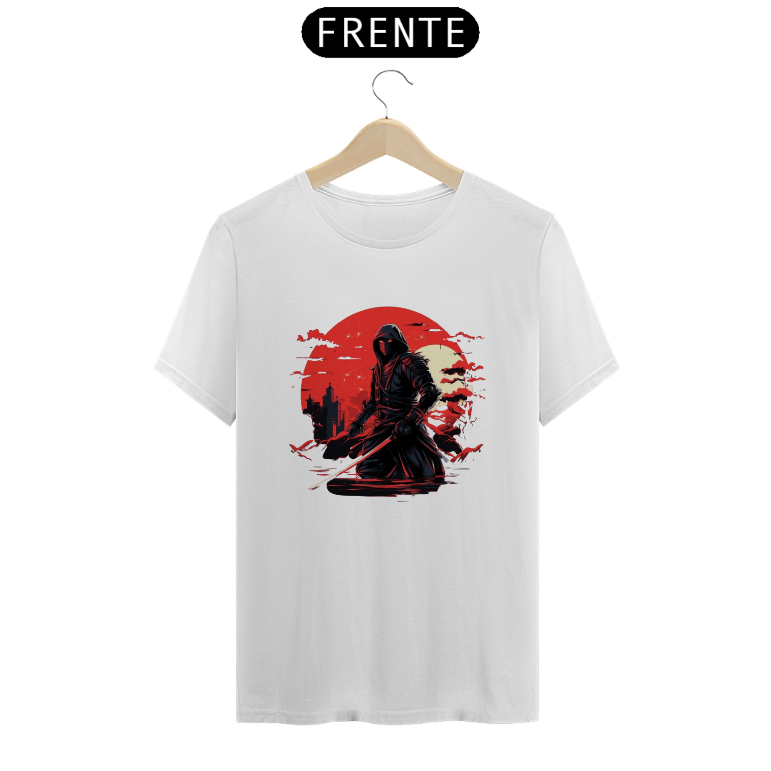 Camiseta Samurai da Luna