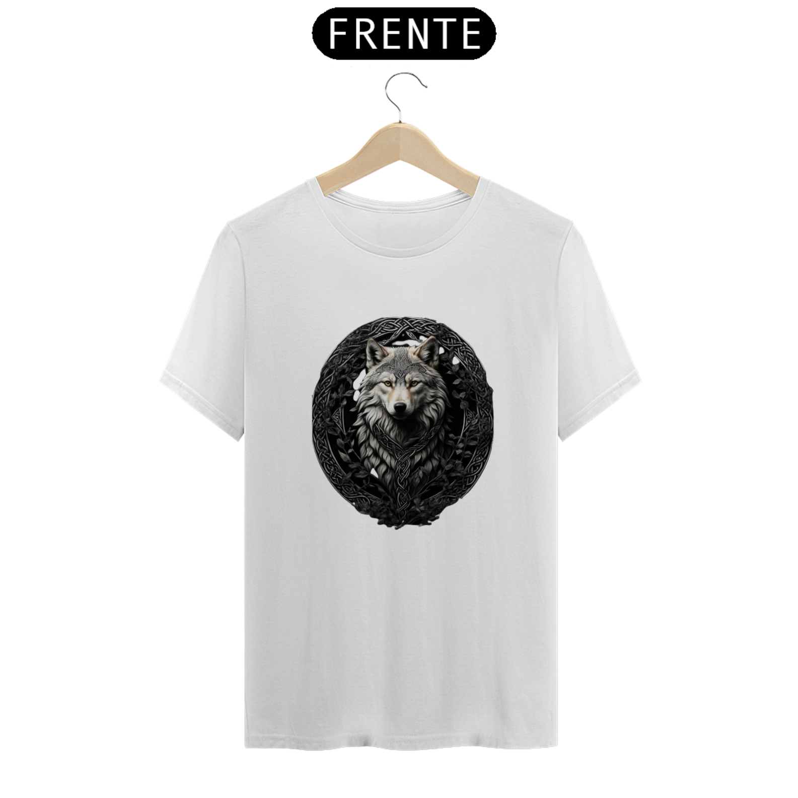 Camiseta Wolf Viking da Luna