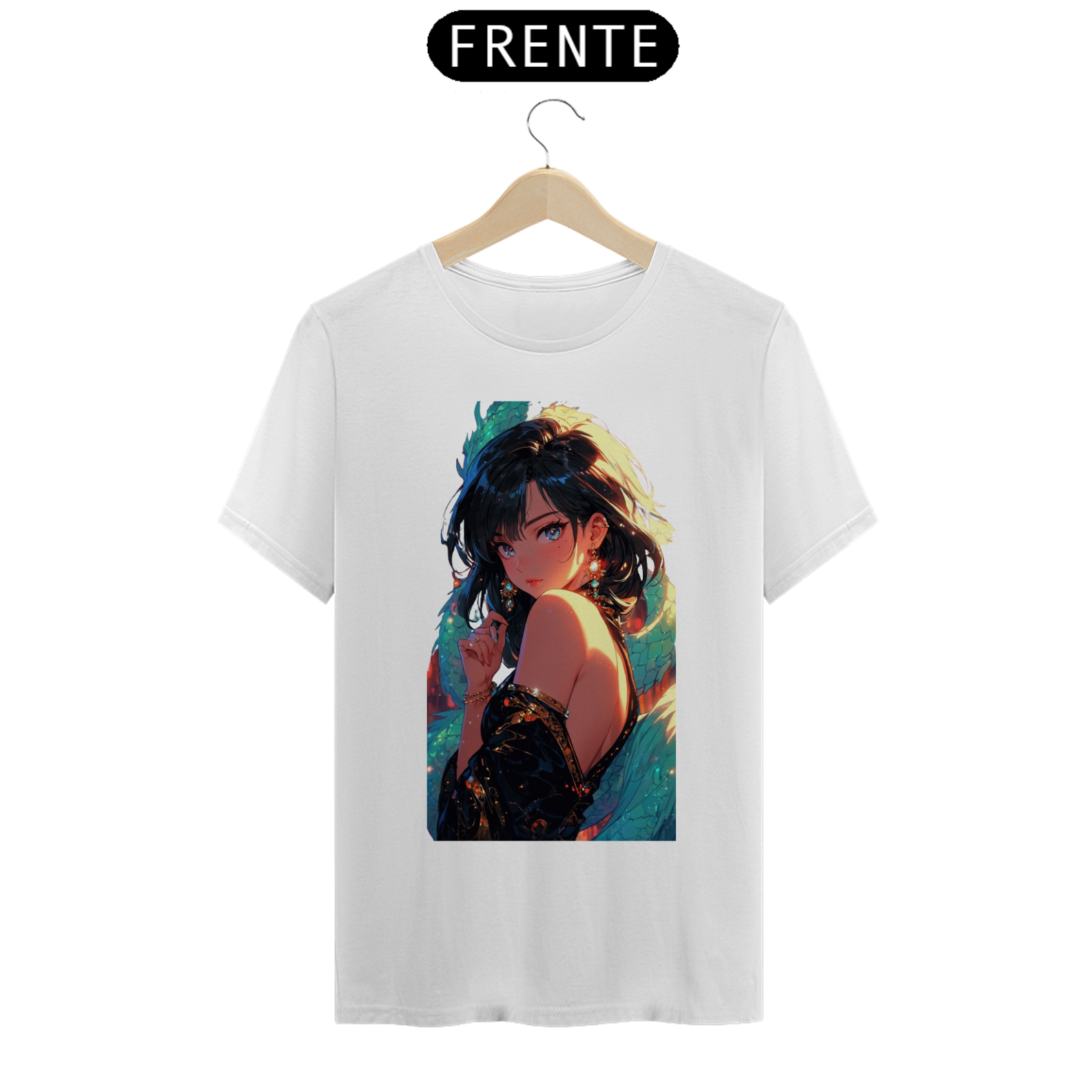 Camiseta Girl Anime da Luna