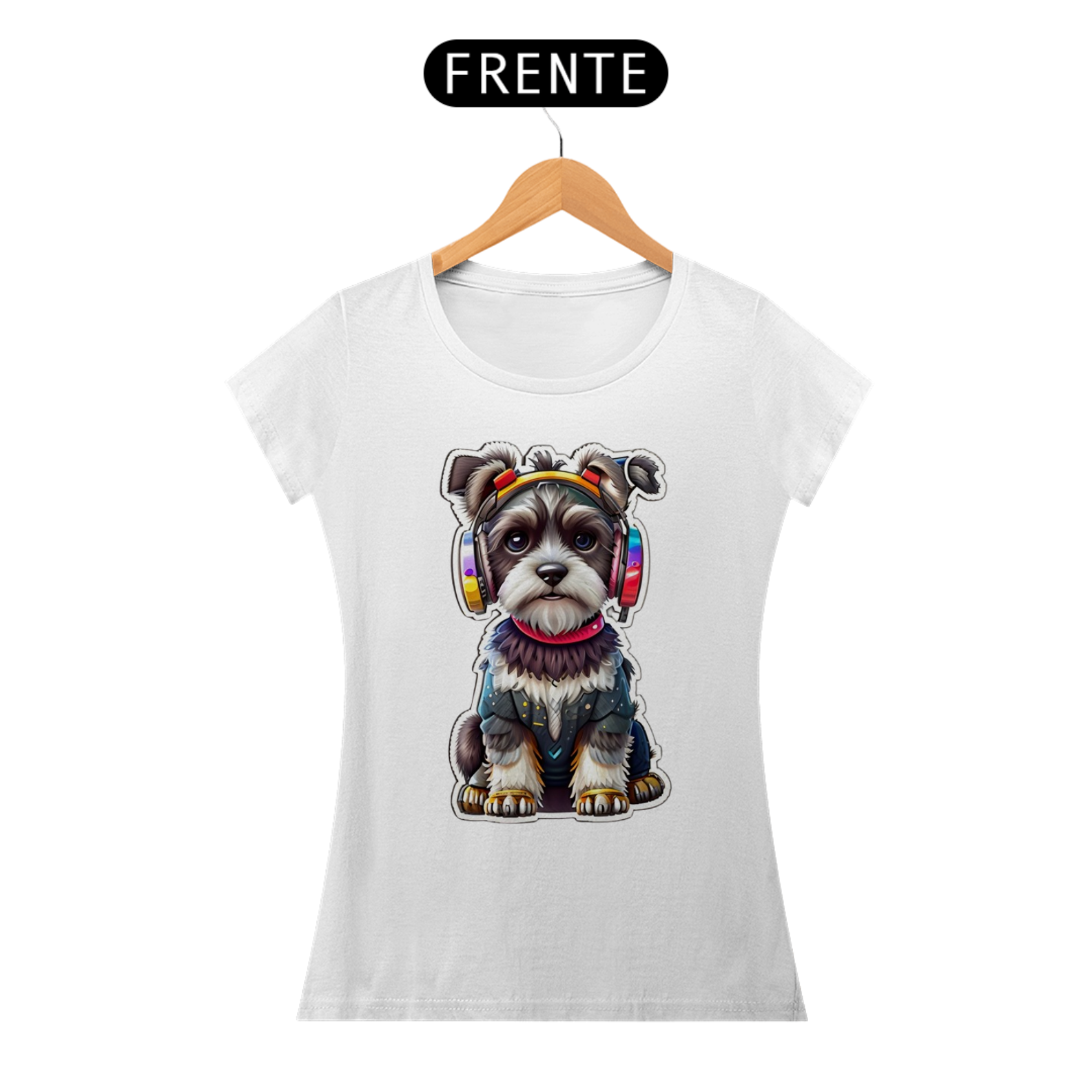 Baby Look Doguinho Hipster da Luna