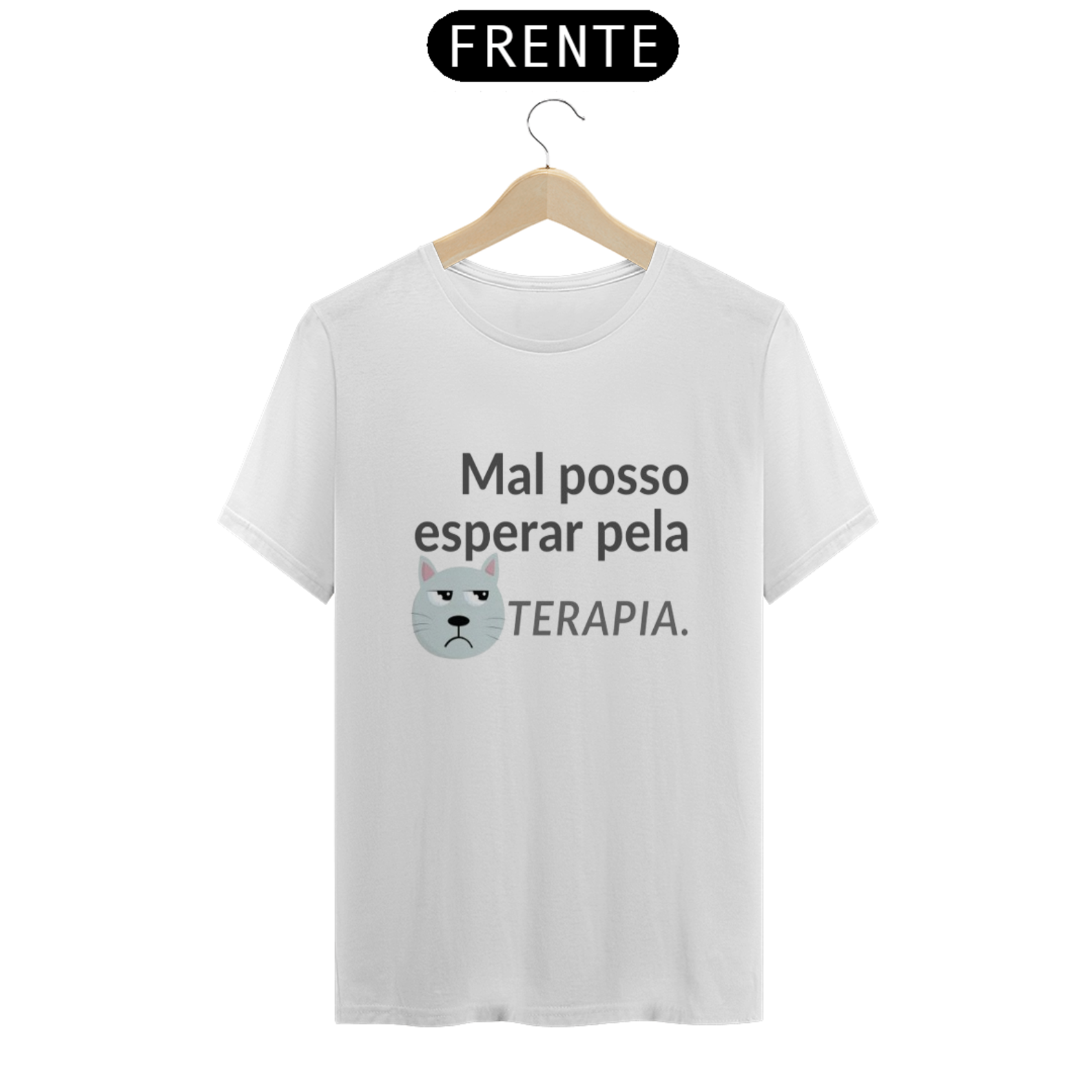 Camiseta Mal posso esperar pela Terapia da Luna