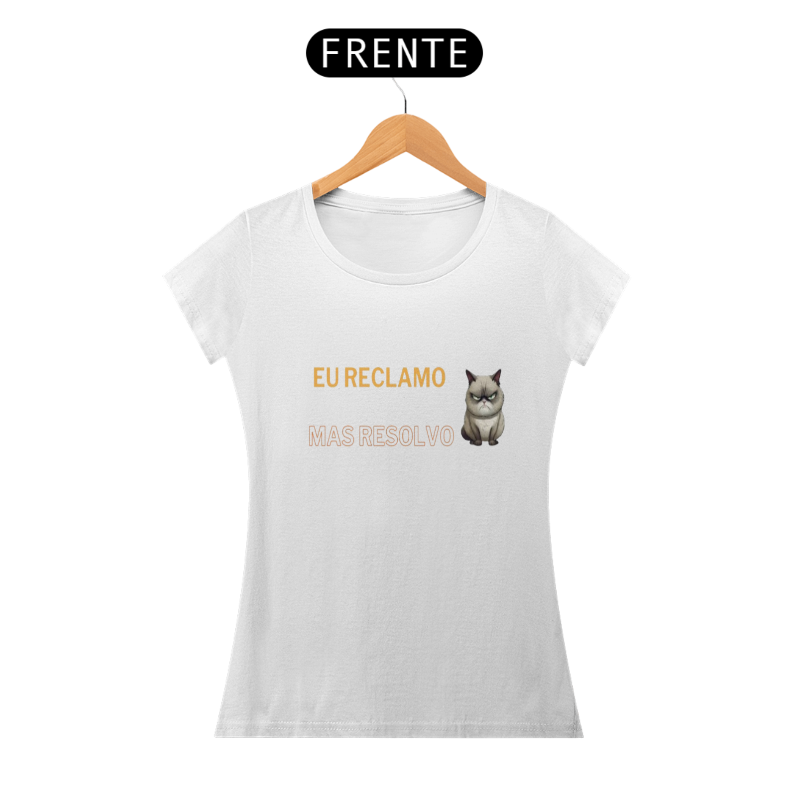 Baby Look Eu Reclamo Mas Resolvo da Luna