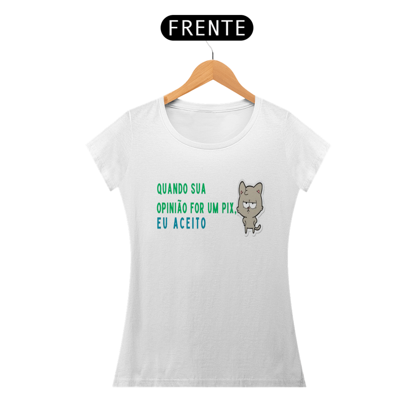 Baby Look Opinião ou Pix da Luna