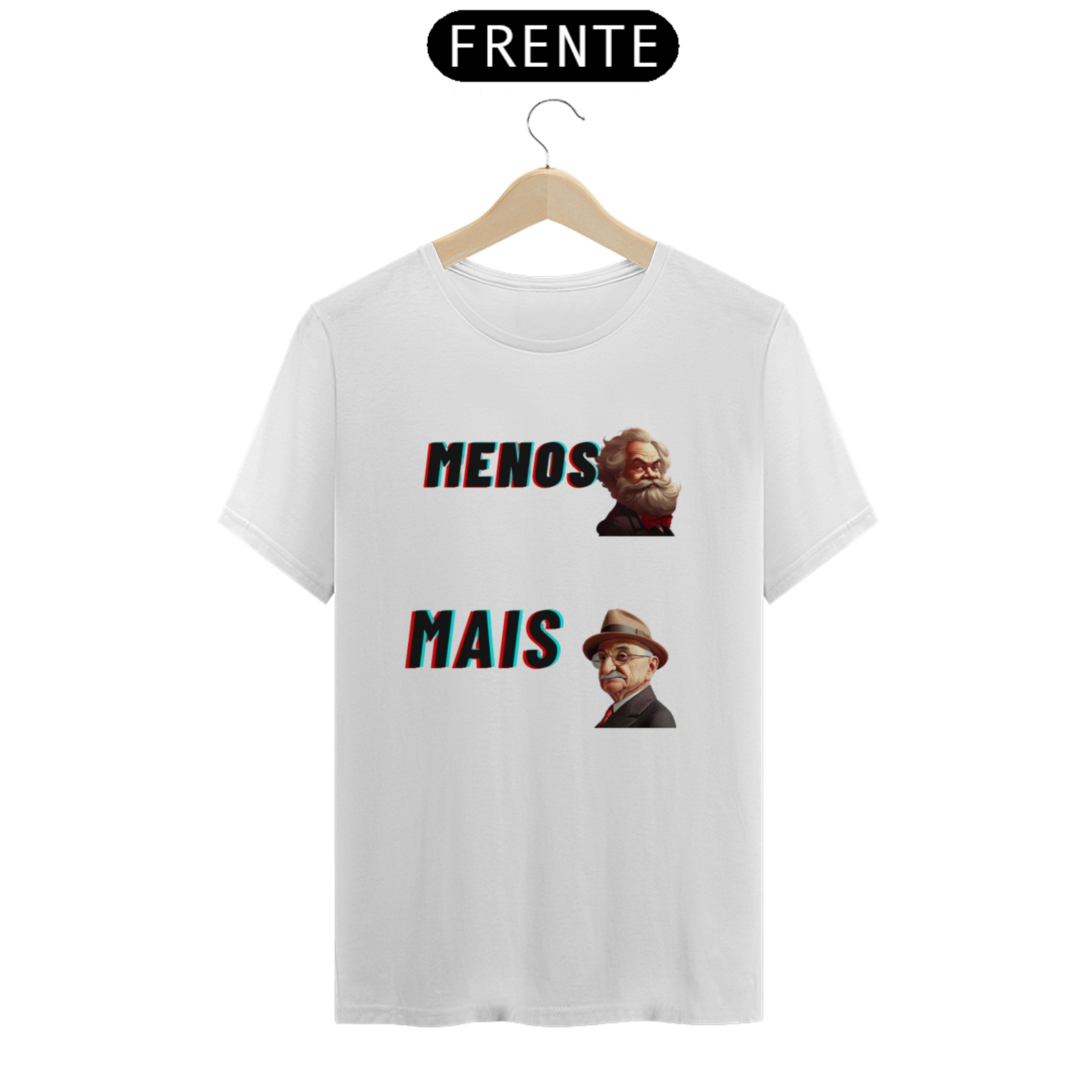 Camiseta Menos Marx da Luna