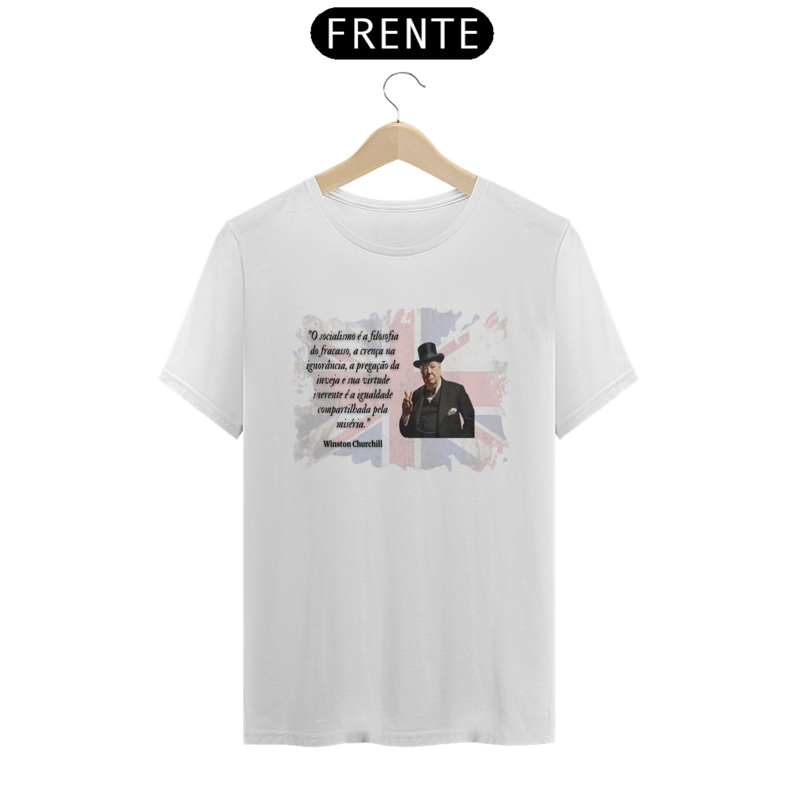 Camiseta Churchill da Luna