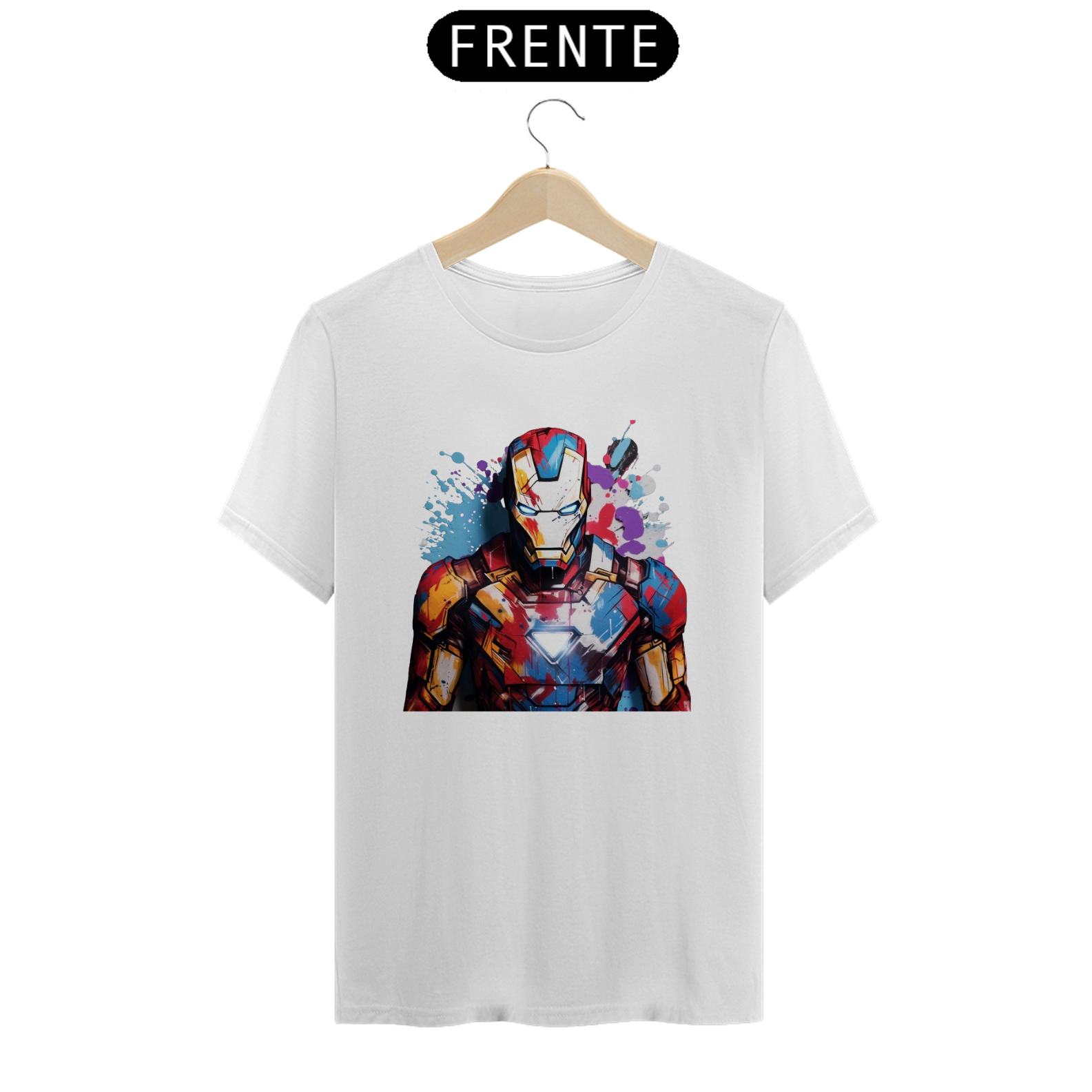 Camiseta Iron Man da Luna